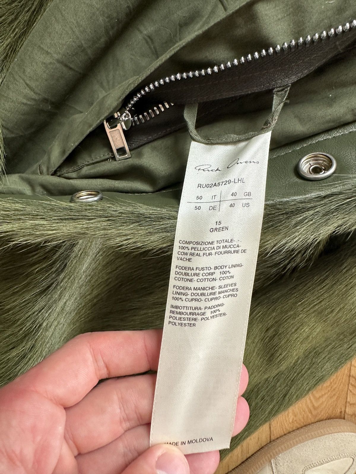 Rick Owens Rick Owens « Grinch » Fur Jacket Size US L / EU 52-54 / 3 - 7 Thumbnail