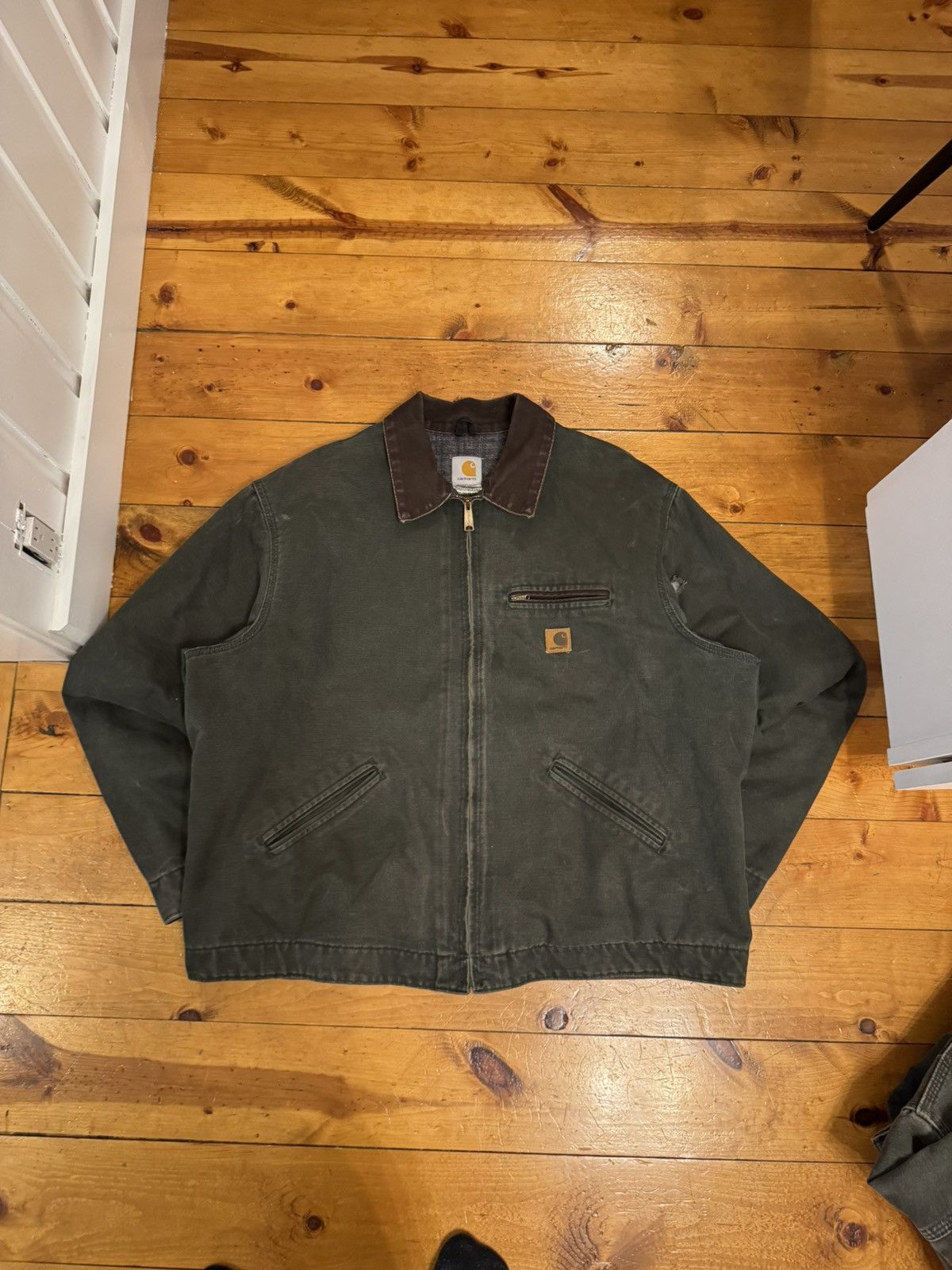 Carhartt Vintage Y2k ‘06 Carhartt J97 MOS Detroit Jacket. XXL Tall Size US XXL / EU 58 / 5 - 2 Thumbnail