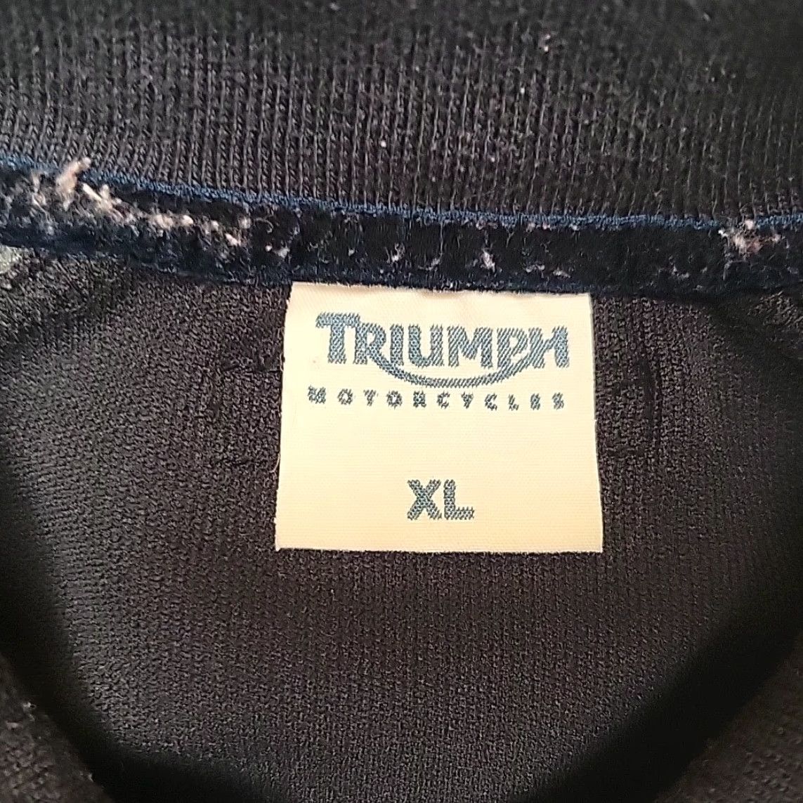 Vintage VINTAGE Triumph Riders Association Polo Shirt Mens XL Black Motorcycle Biker Y2K Casual Shirt Mens XL Black Motorcycle Biker Y2K Casual Size US XL / EU 56 / 4 - 4 Thumbnail