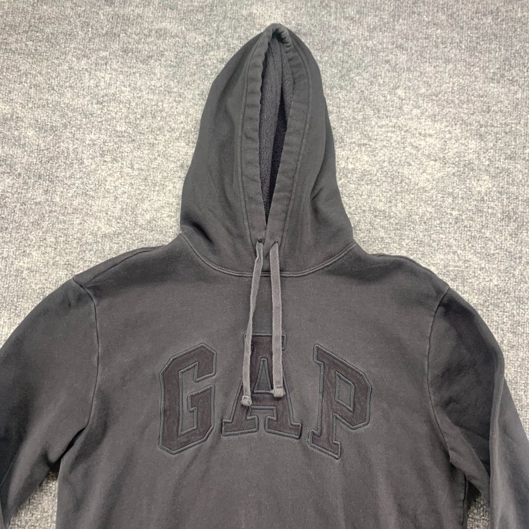 Gap Gap Hoodie Mens Medium M Black Pullover Pocket Active Cotton Polyester Casual Size US M / EU 48-50 / 2 - 3 Thumbnail