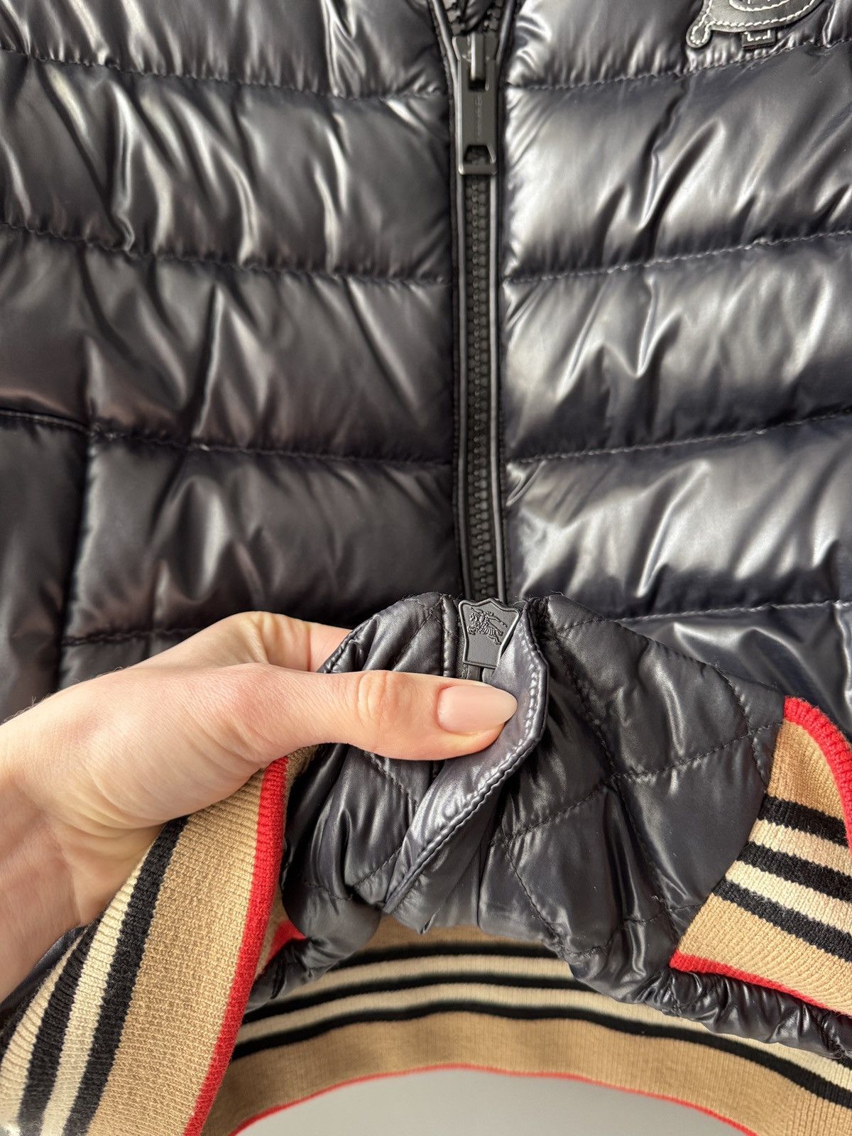 Burberry Burberry Detachable Sleeve Logo Puffer Down Jacket Size S / US 4 / IT 40 - 12 Thumbnail