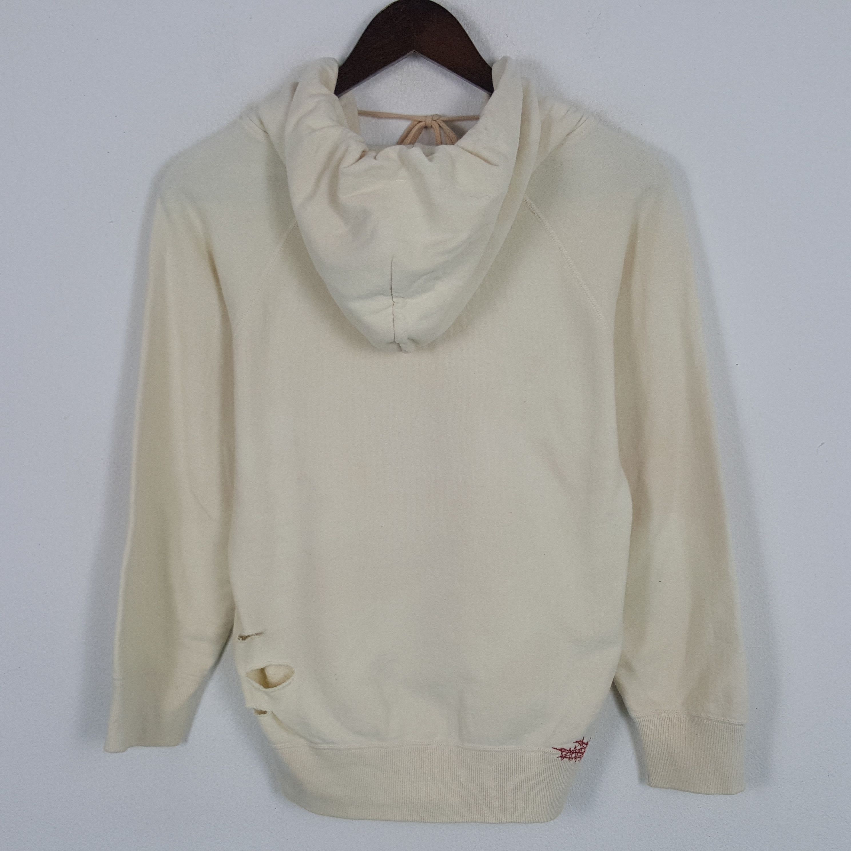 Hysteric Glamour × Vintage Vintage Hysteric Glamour Distressed Sweatshirt Hoodies Size US S / EU 44-46 / 1 - 3 Thumbnail