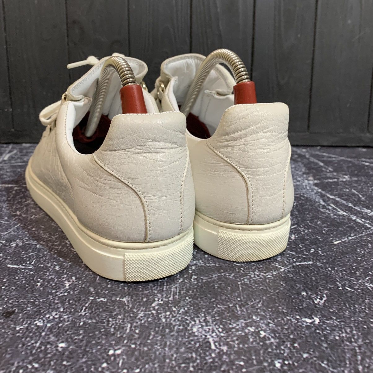 Balenciaga Balenciaga Arena Low White Leather Sneakers Size 39 Size US 9 / IT 39 - 7 Thumbnail