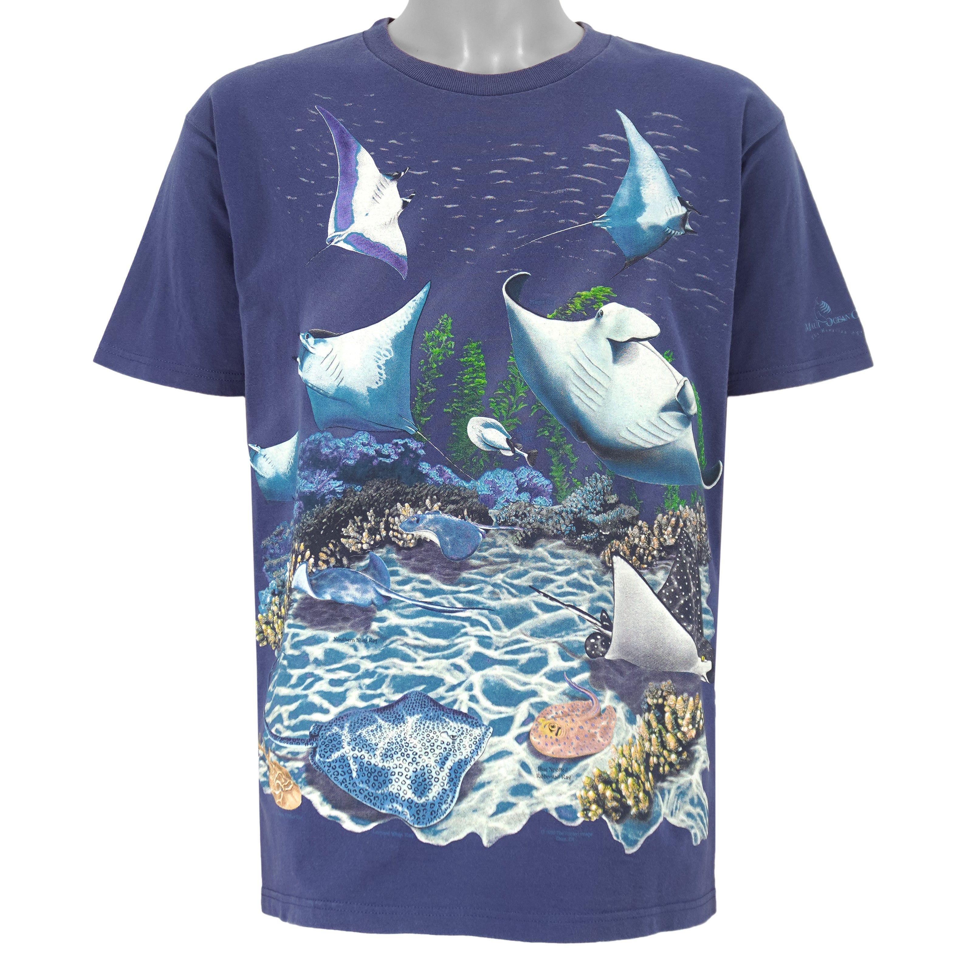 Fruit Of The Loom Vintage - SeaWorld Animal Print T-Shirt 1999 Size US L / EU 52-54 / 3 - 1 Thumbnail