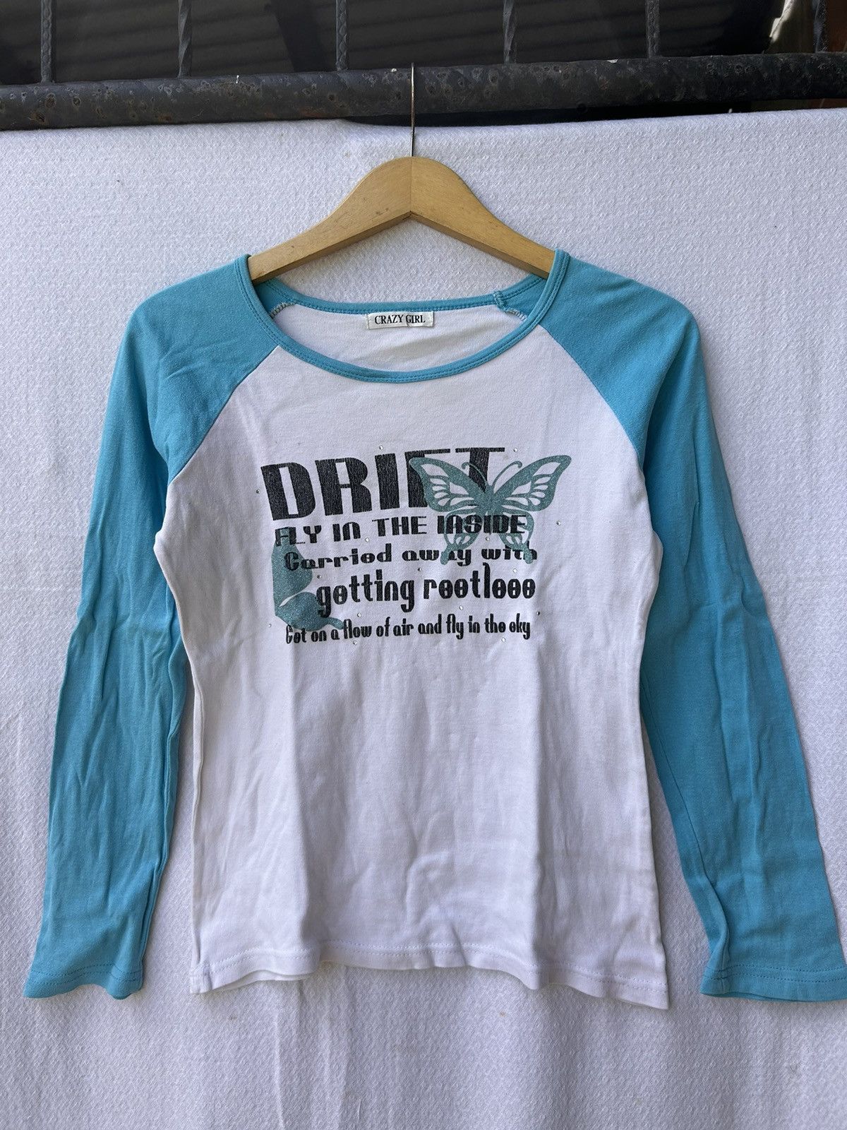 If Six Was Nine Crazy girl japanese style poem longsleeve Size US S / EU 44-46 / 1 - 1 Thumbnail