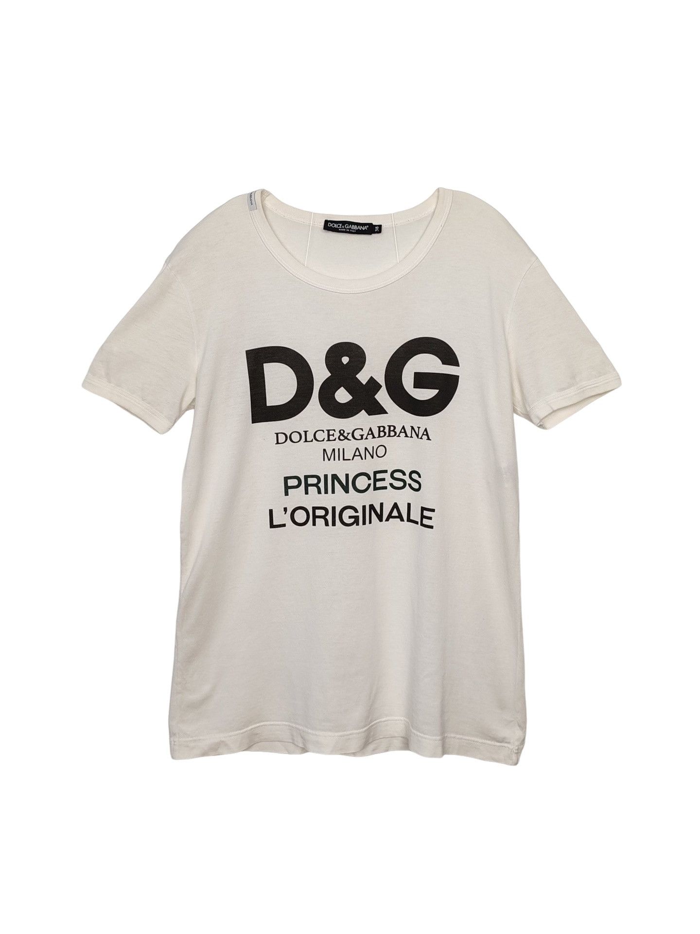 Dolce & Gabbana Dolce & Gabbana Logo Print T-Shirt Size 38 Size XS / US 0-2 / IT 36-38 - 1 Thumbnail