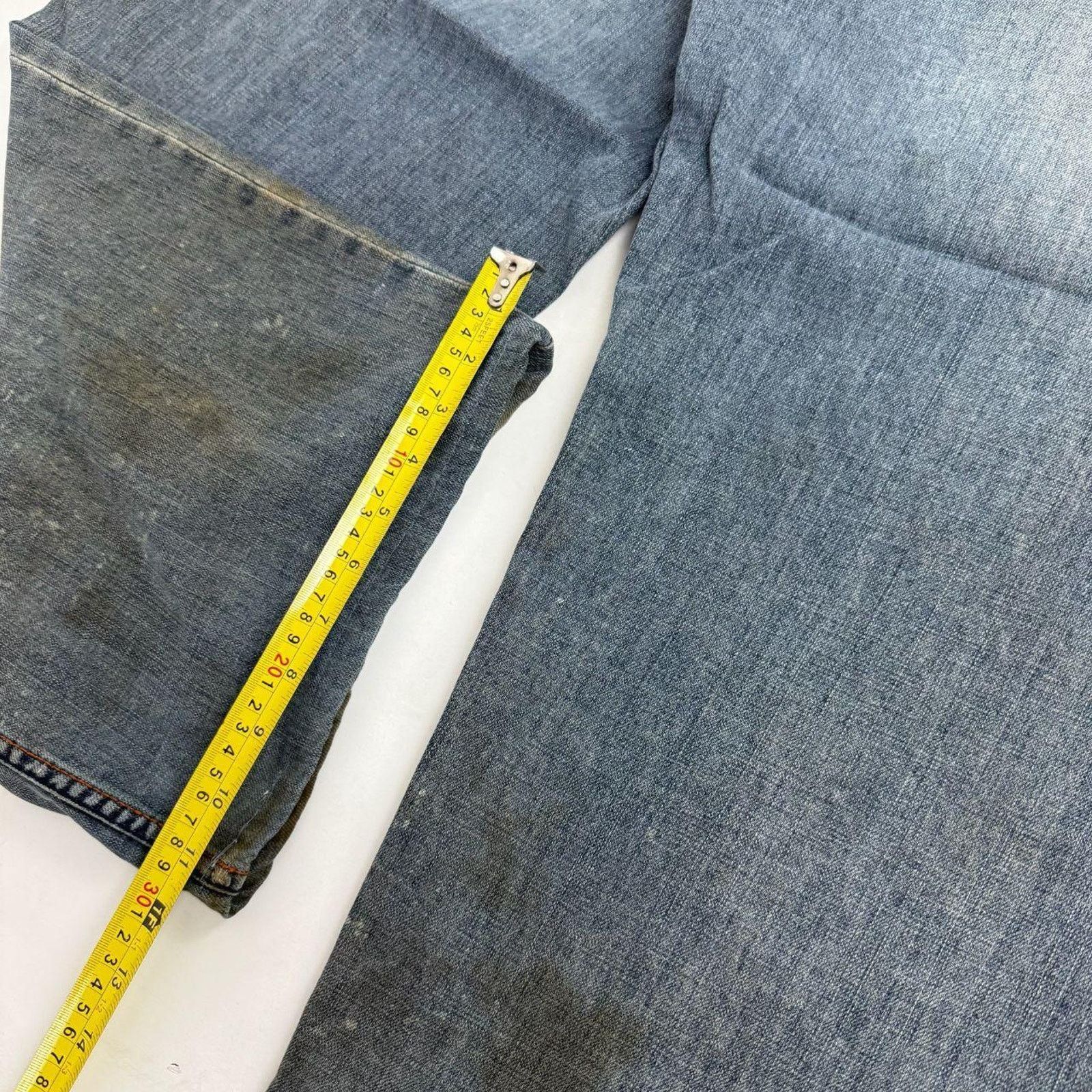 JNCO × Pepe Jeans × Vintage Vintage y2k faded embroidered stonewash baggy pepe rare jean Size US 42 / EU 58 - 4 Thumbnail