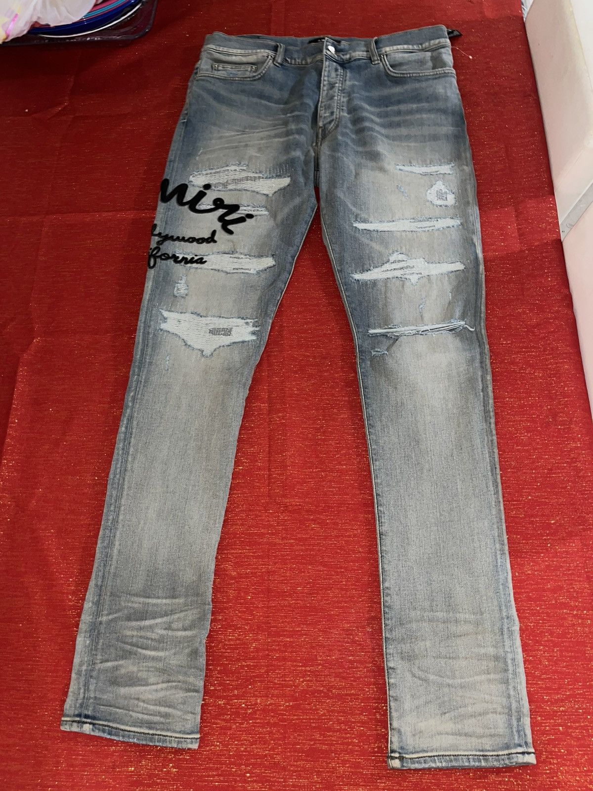 Amiri Amiri Hollywood Thrasher Jean Sz 36 Size US 36 / EU 52 - 19 Thumbnail