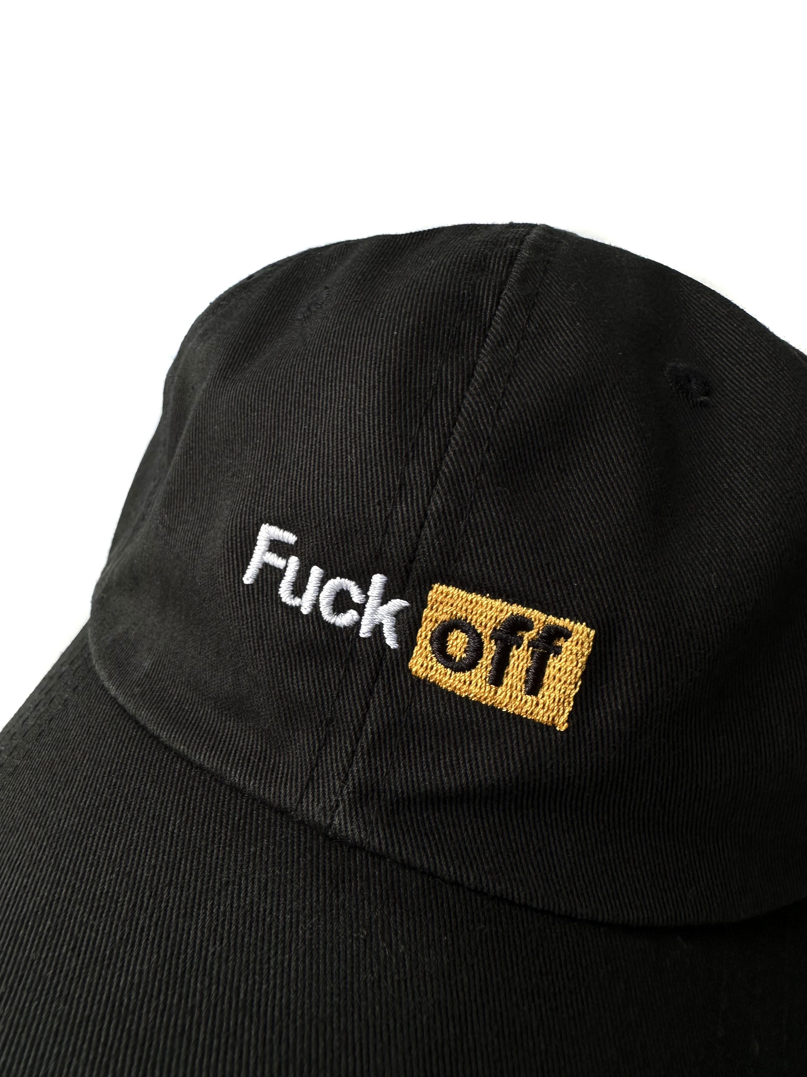 Other Fuck Off "turn Up" black cap Size ONE SIZE - 2 Thumbnail