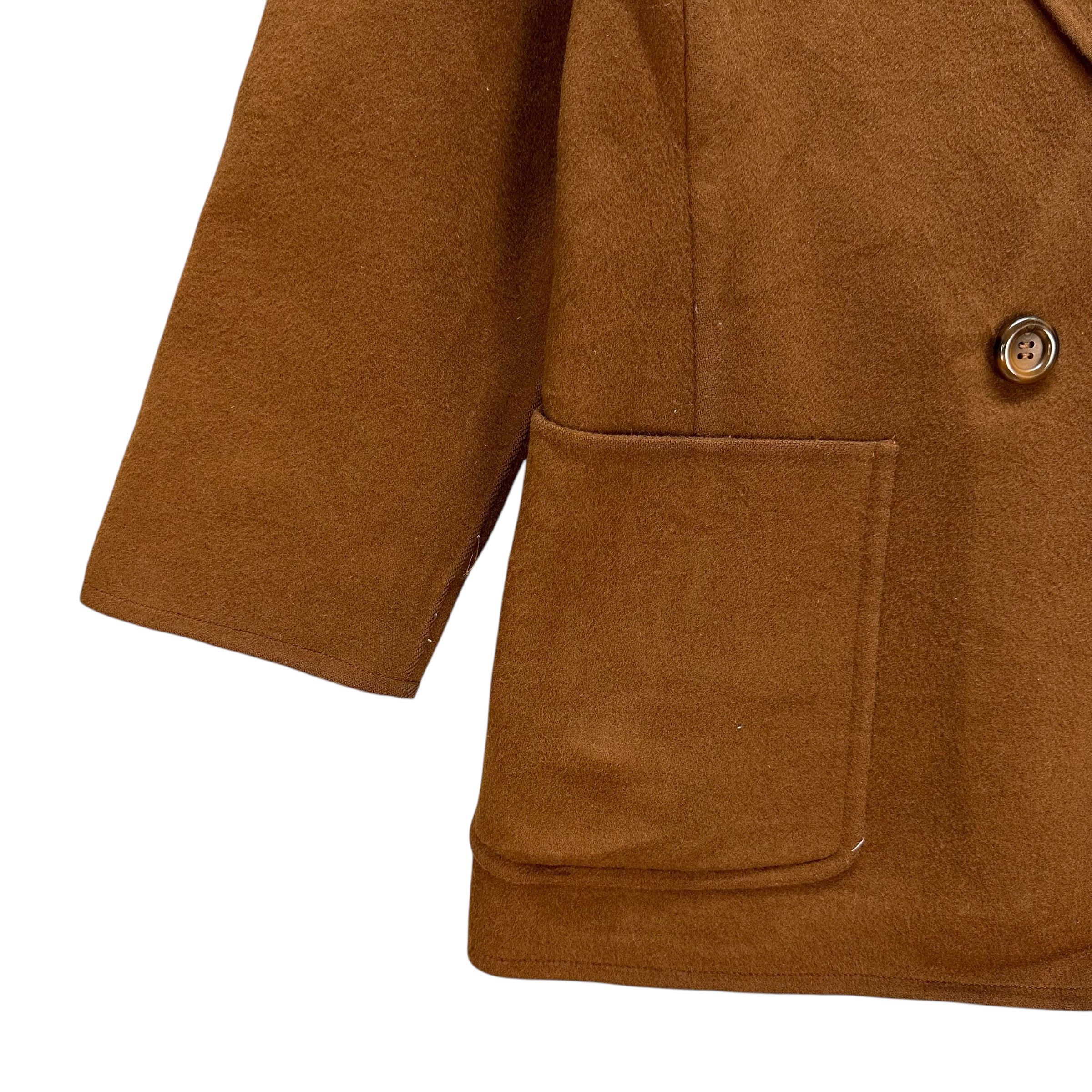 Burberry 90's BURBERRYS Double Breast Wool Coat #A63-1522 Size US M / EU 48-50 / 2 - 4 Thumbnail