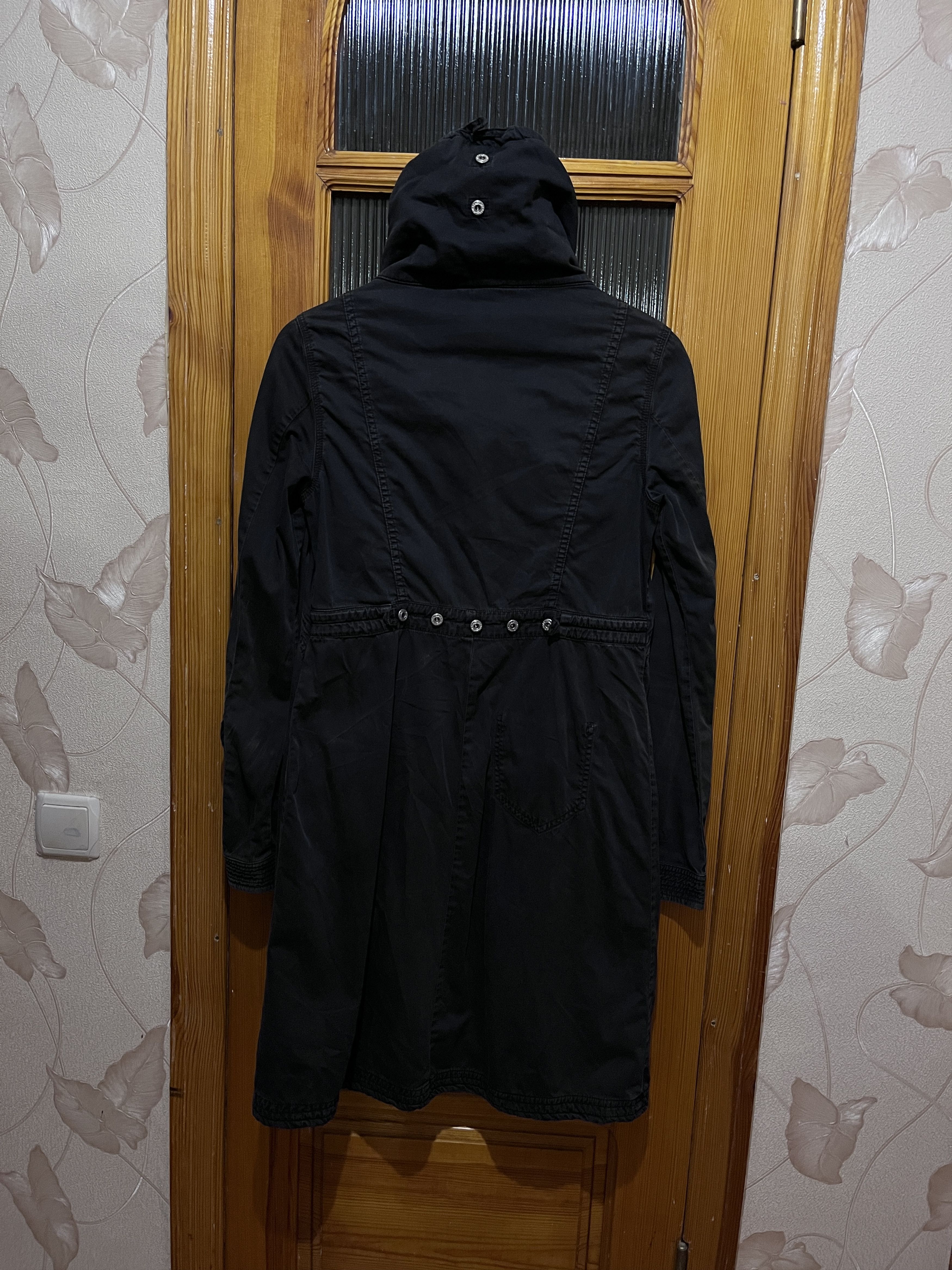 Diesel Diesel Military Trench Coat Jacket Denim y2k cargo army 00s Size S / US 4 / IT 40 - 3 Thumbnail
