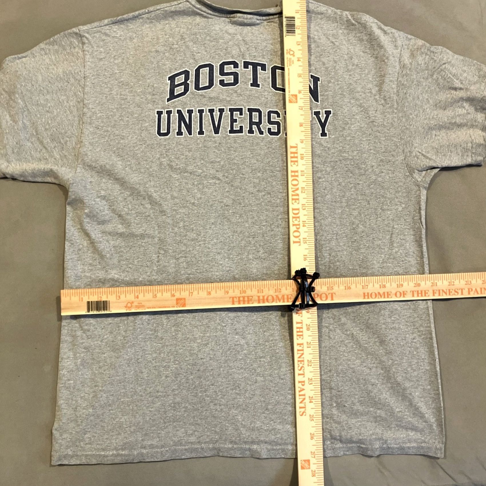 Champion VINTAGE Champion Boston University Double Sided Gray T Shirt Mens Large Shirt Gray Boston University Champion Double Sided T Shirt Mens L Size US L / EU 52-54 / 3 - 7 Thumbnail