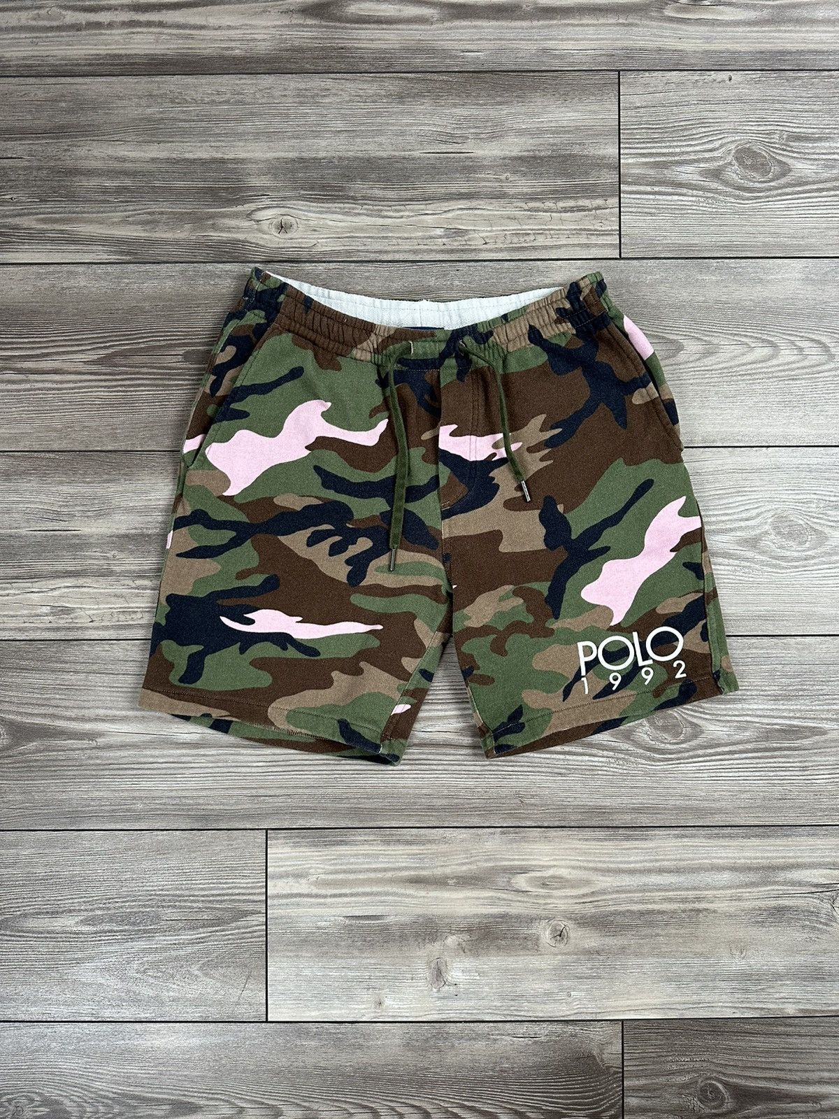 Polo Ralph Lauren Polo 1992 Camo Sweat Shorts | Grailed