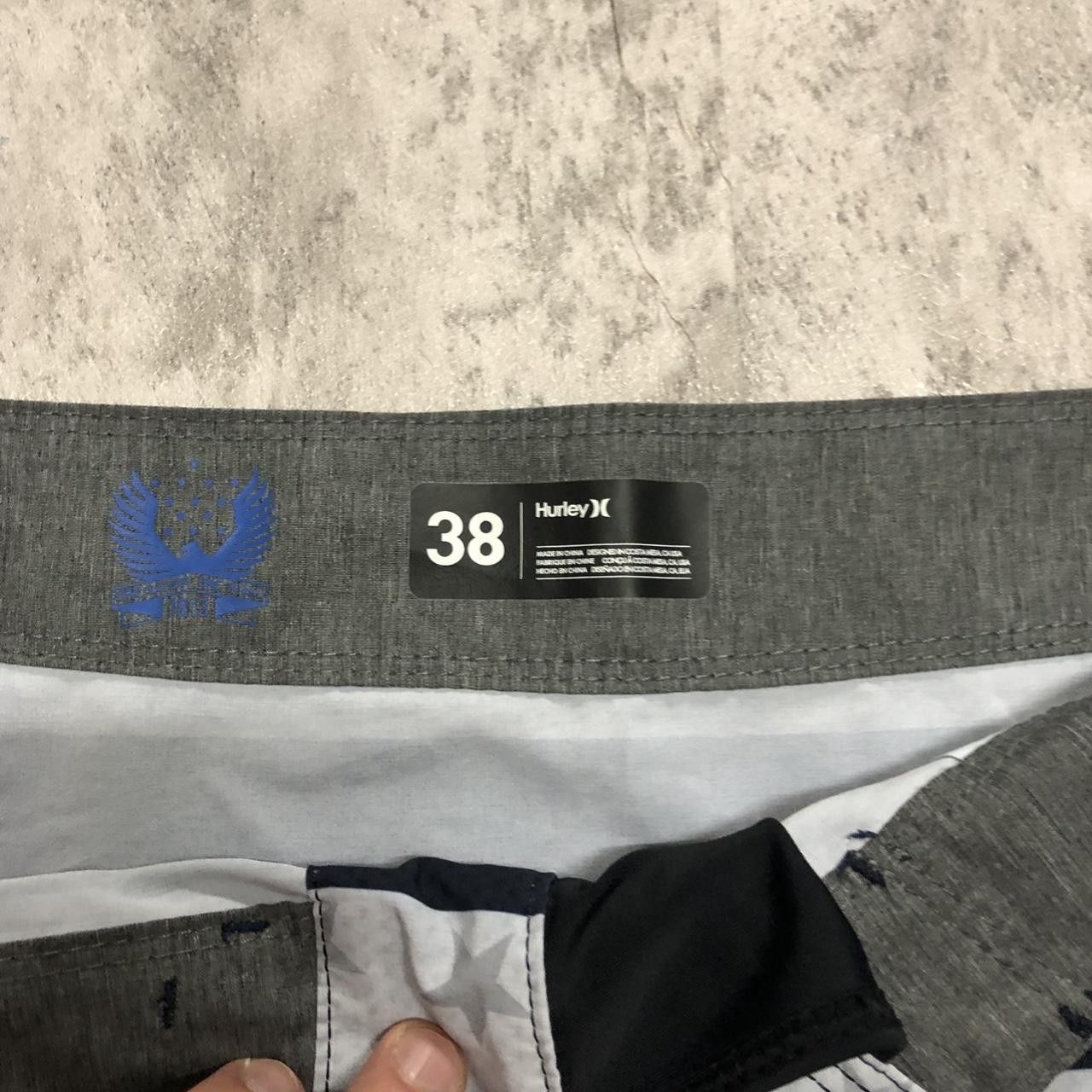 Other Hurley USA Flag board shorts - black and grey, Size US 38 / EU 54 - 2 Thumbnail