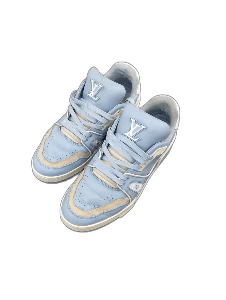 Louis Vuitton Louis Vuitton Louis Vuitton Blue Trainer Shoes for Sale-25 Size US 7.5 / EU 40-41 - 1 Thumbnail