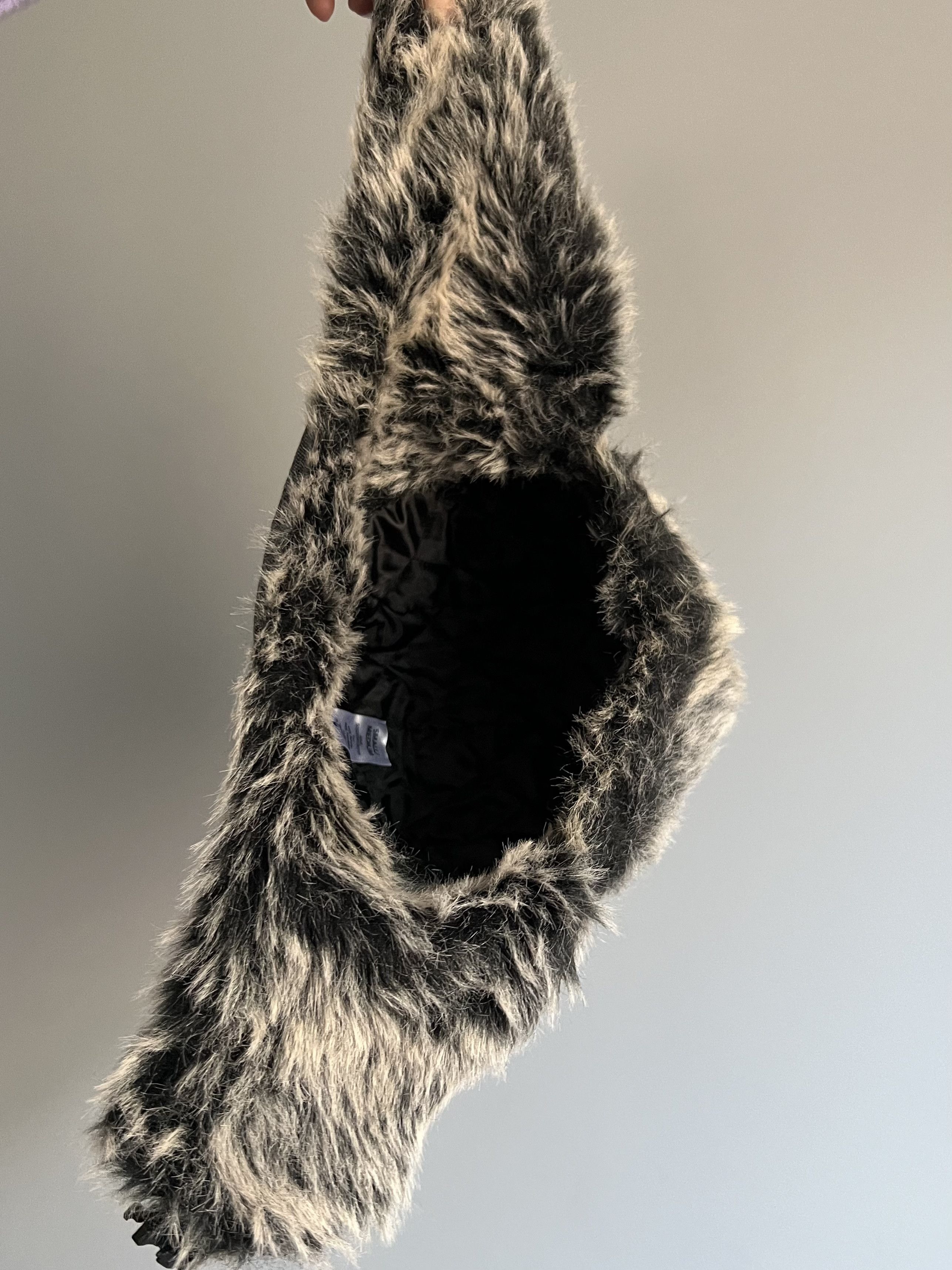 Vintage Vintage Faux Fur Fuzzy Mohair Ushanka Trapper Hat Size ONE SIZE - 7 Thumbnail
