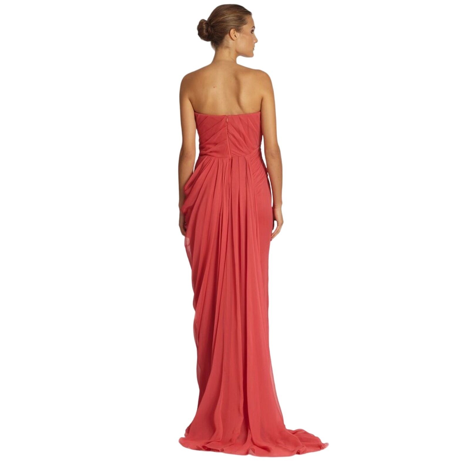 Marchesa Marchesa Notte Luxury Silk Pageant Cocktail Evening Size S / US 4 / IT 40 - 2 Thumbnail