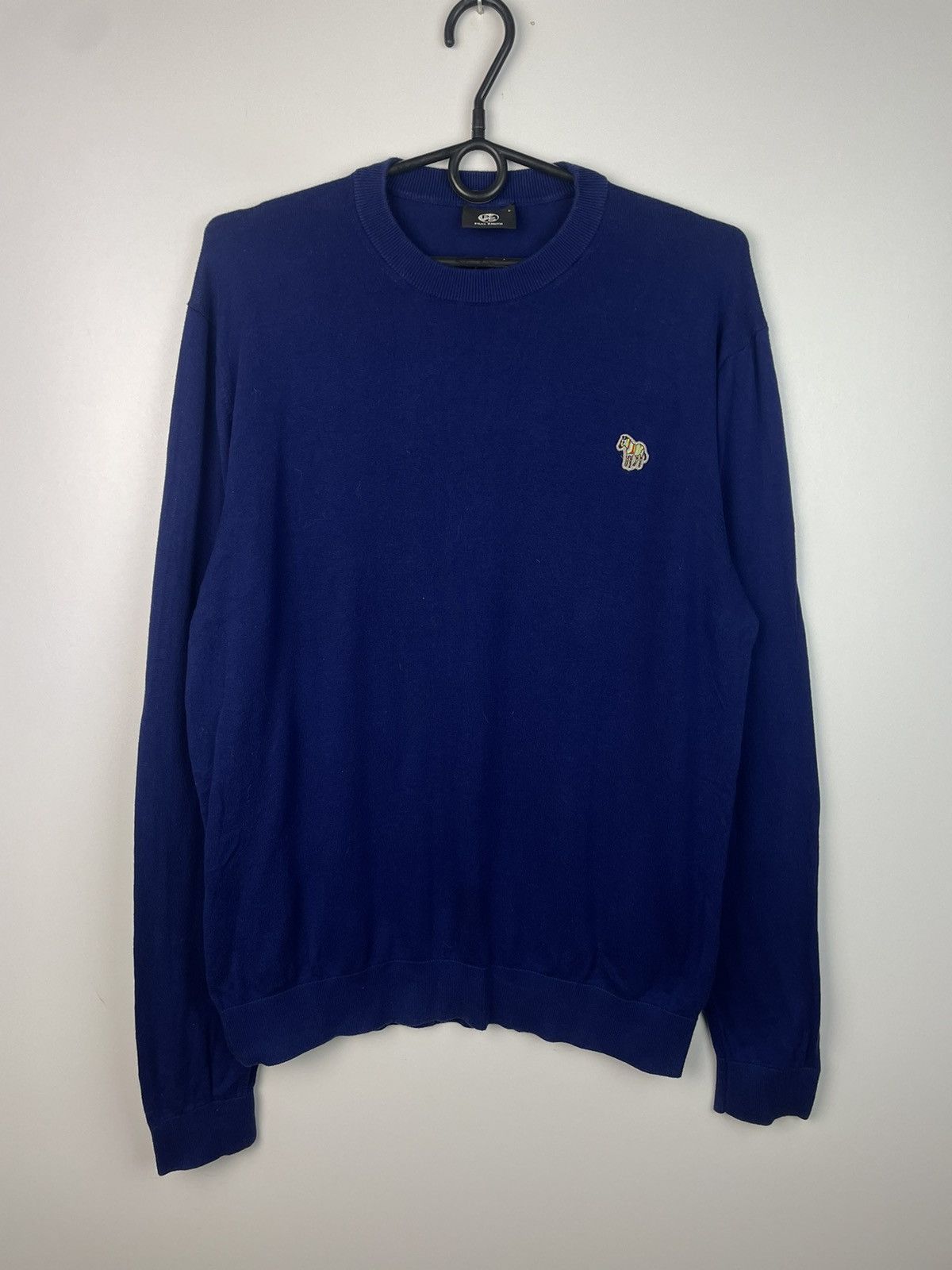 Paul Smith Paul Smith Luxury Cotton Sweater Blue Size L Size US L / EU 52-54 / 3 - 1 Thumbnail