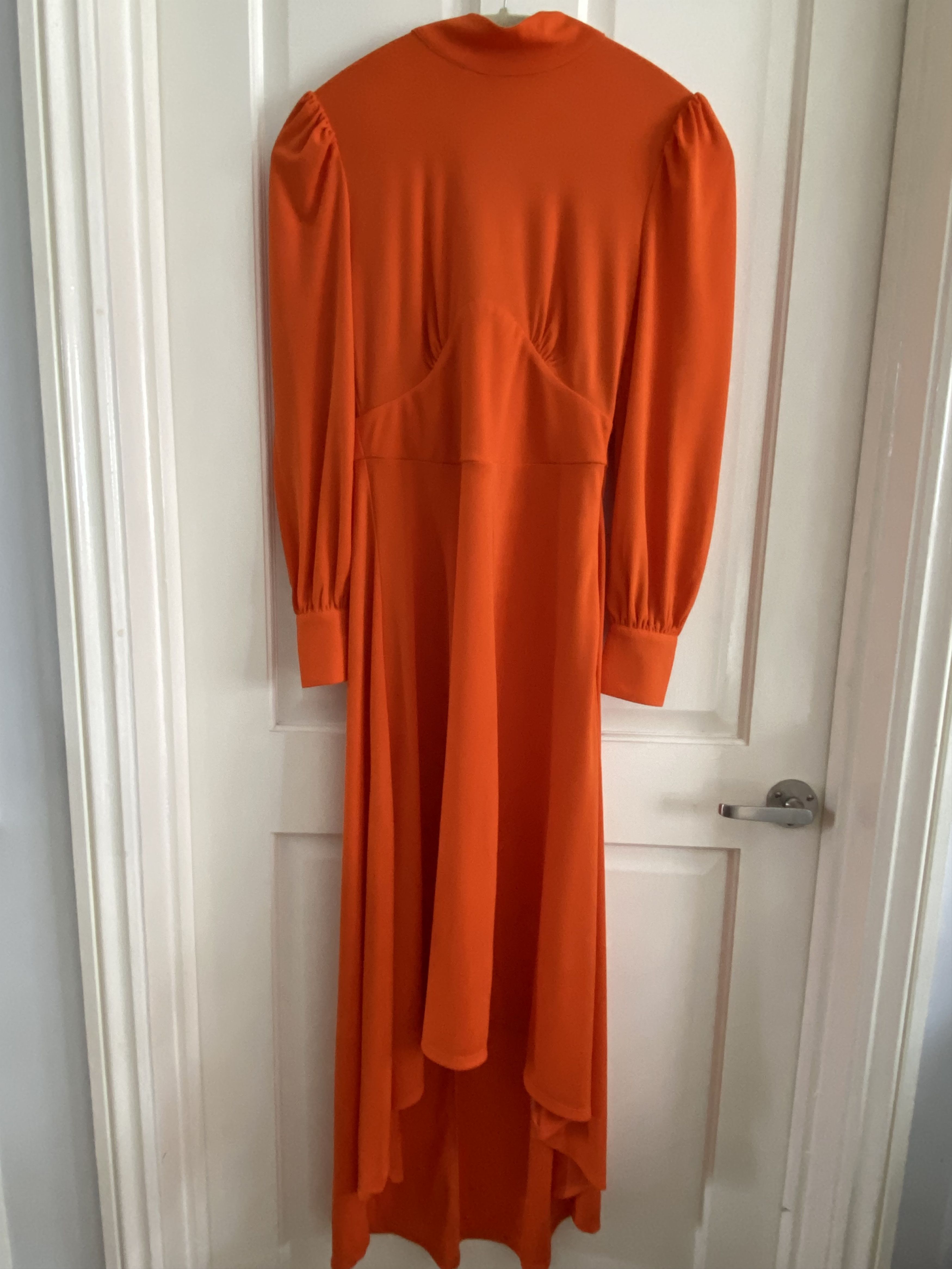 Karen Millen Orange funnel neck orange dress Size S / US 4 / IT 40 - 12 Thumbnail