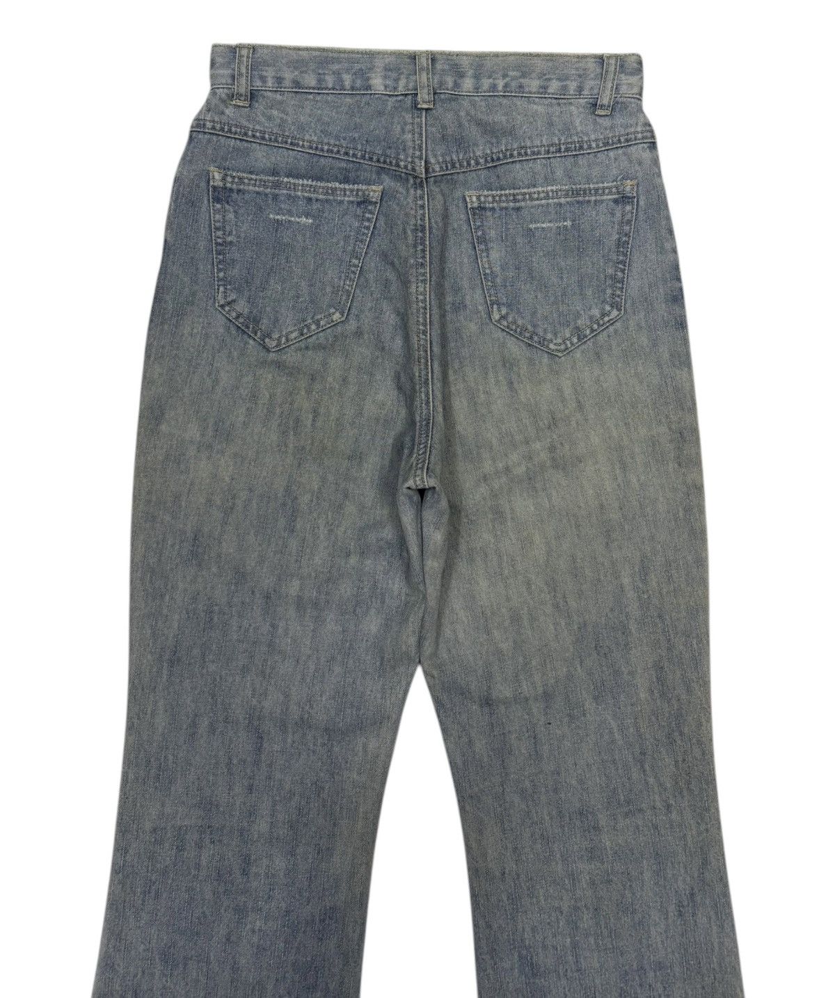 Hysteric Glamour × Undercover Flare Jeans Star Embroidery Patchwork Penthouse Bootcut Size US 27 - 5 Thumbnail