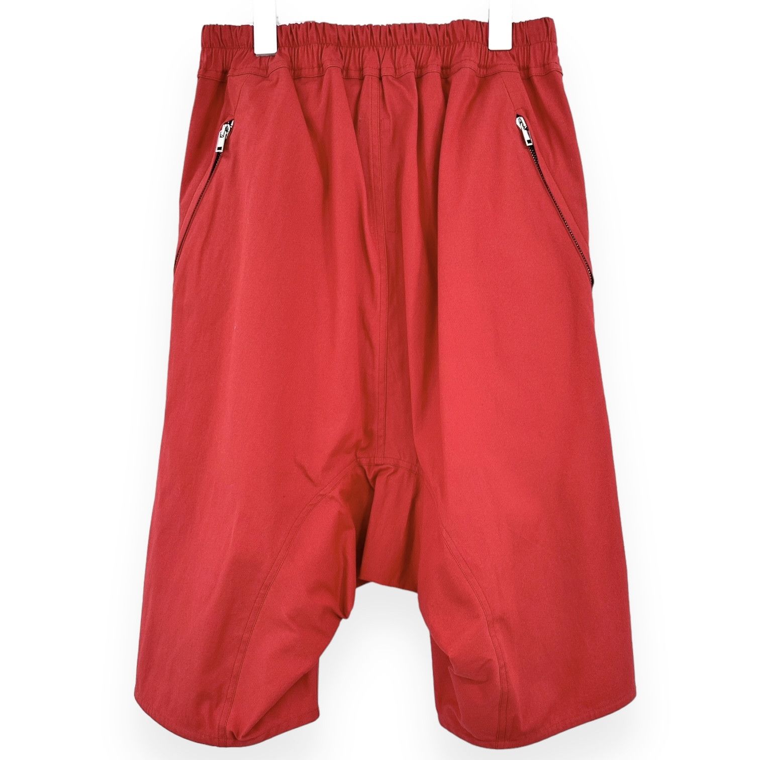 Rick Owens “Larry" FW19 Cardinal Red Basket Swinger Cropped Pants Size US 30 / EU 46 - 2 Thumbnail
