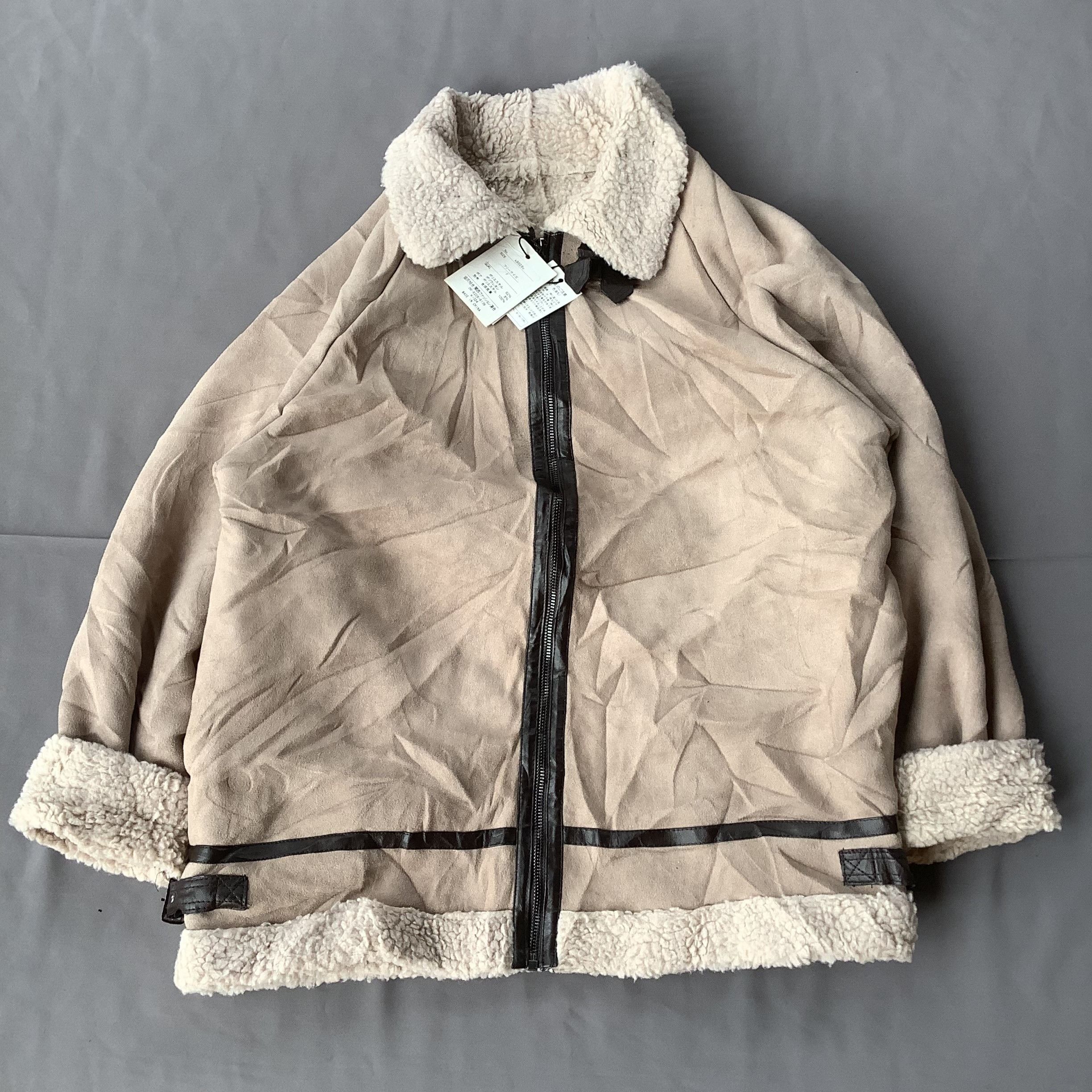Japanese Brand Japanese Brand Fur Faux Jacket Size US M / EU 48-50 / 2 - 12 Thumbnail