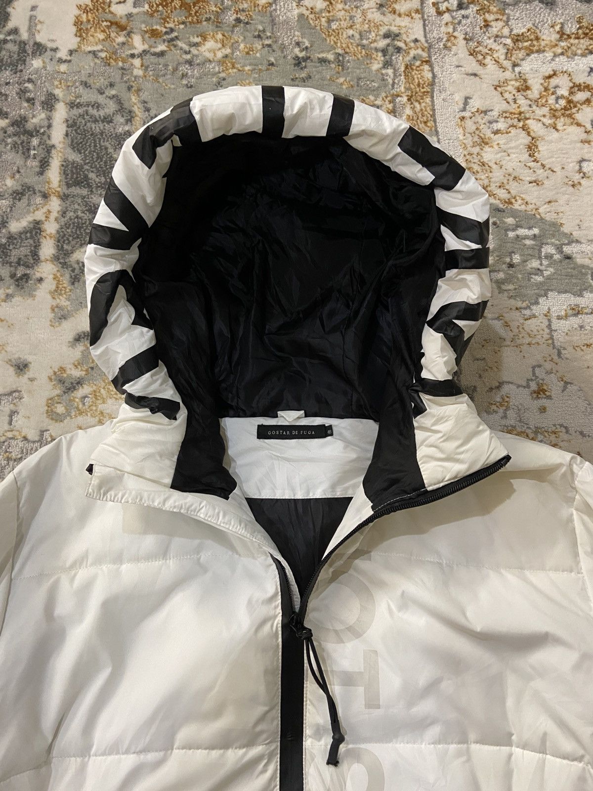 GOSTAR DE FUGA × Other “ NOT SCARED “ PUFFER JACKET 🔥 Size US L / EU 52-54 / 3 - 7 Thumbnail