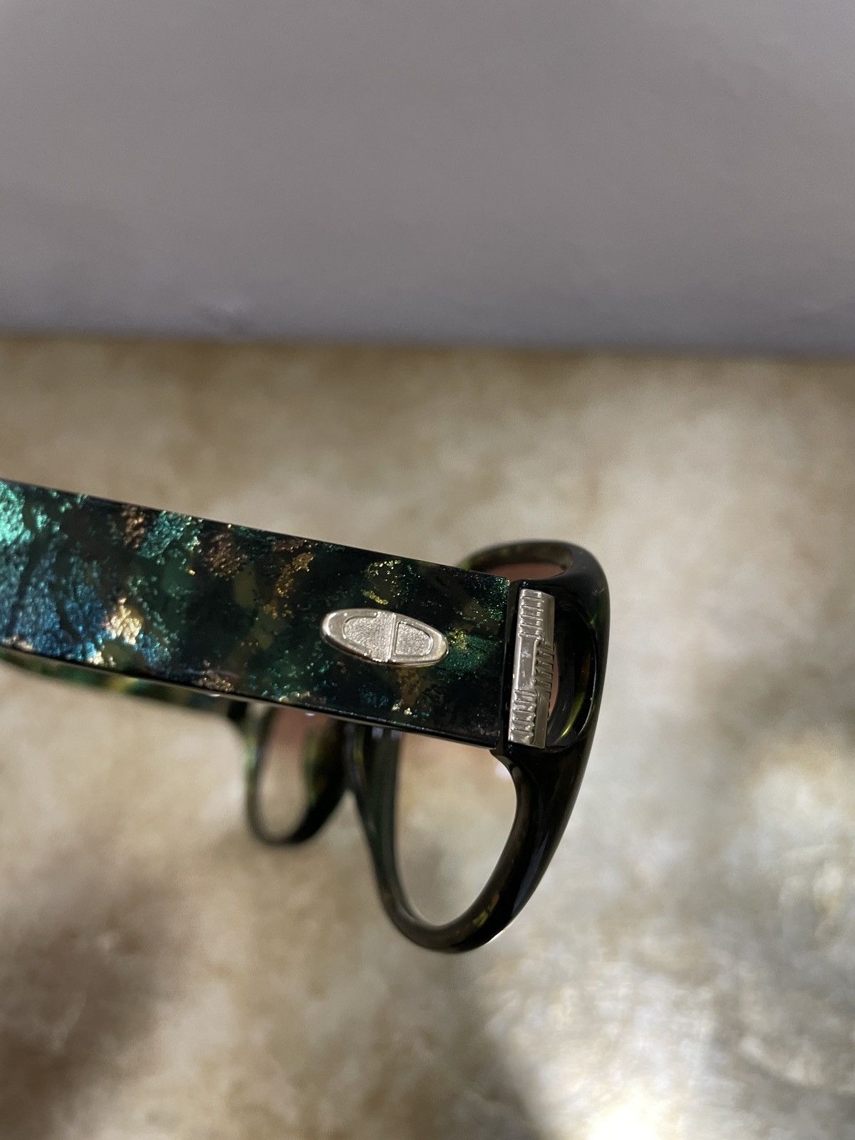 Christian Dior Monsieur Christian Dior Sunglasses Retro Chromax Mix Green Plastic Size ONE SIZE - 11 Thumbnail