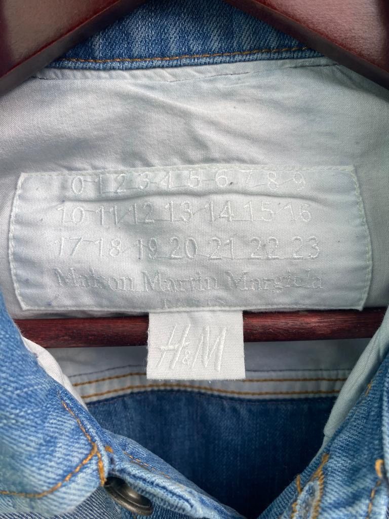H&M × Maison Margiela Reconstructed Denim Jacket Size US M / EU 48-50 / 2 - 7 Thumbnail