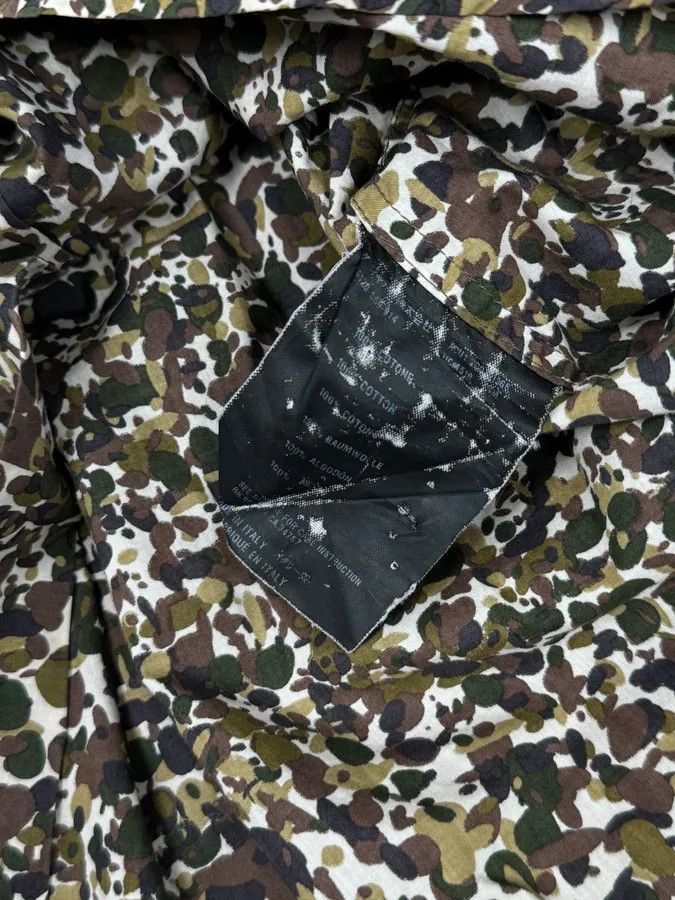 Prada SS2007 Prada Camo Military Shirt Size US L / EU 52-54 / 3 - 9 Thumbnail