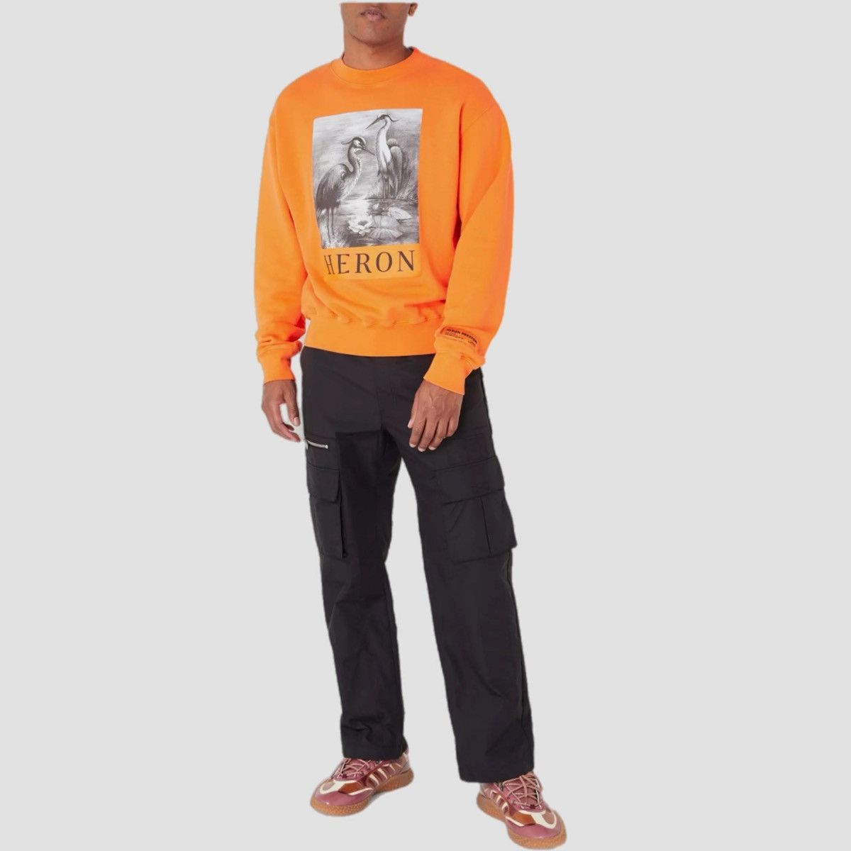 Heron Preston Heron Preston Heron Sweatshirt Size US S / EU 44-46 / 1 - 5 Thumbnail