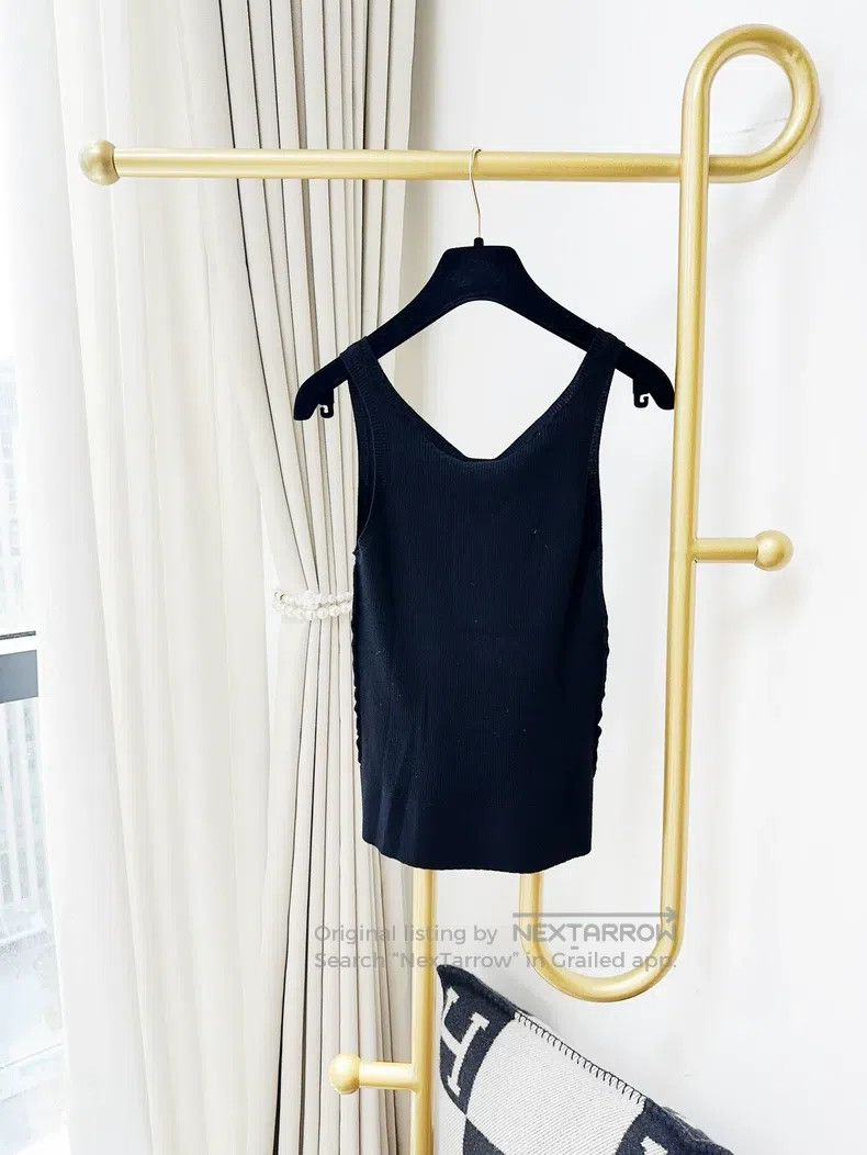 Chanel Chanel 22A black diamond buckle knitted suspender Size XS / US 0-2 / IT 36-38 - 3 Thumbnail