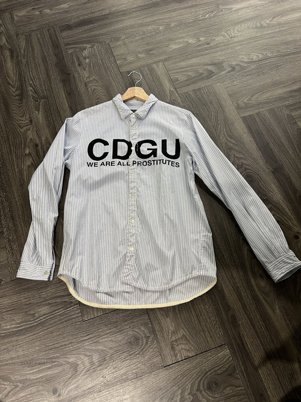 Comme des Garcons × Undercover AW17 Comme Des Garcons x Undercover CDGU Prostitute Shirt Size US M / EU 48-50 / 2 - 1 Thumbnail