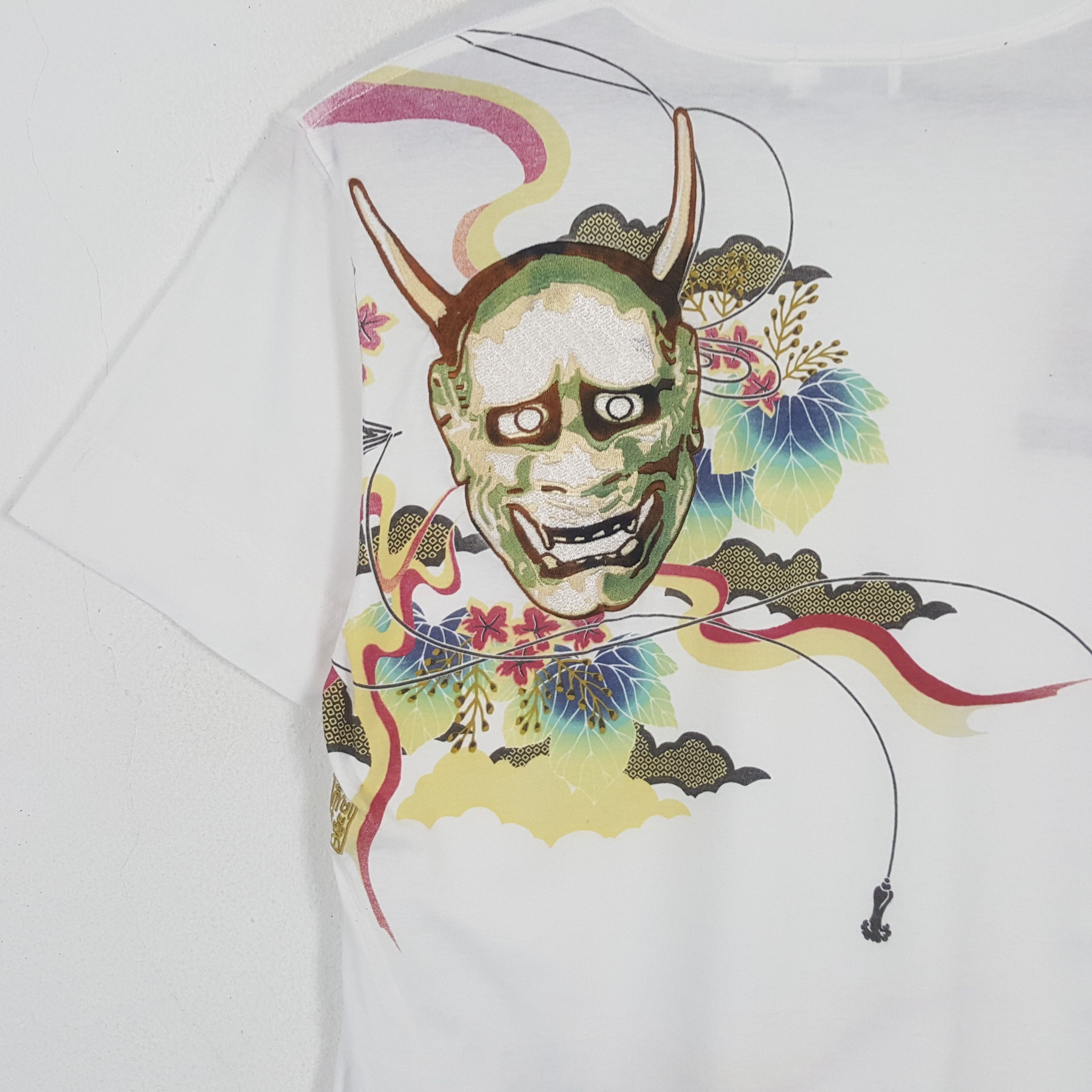 Japanese Brand × Vintage KARAKURI Japanese Art Style Streetwear Tshirt Size US L / EU 52-54 / 3 - 2 Thumbnail