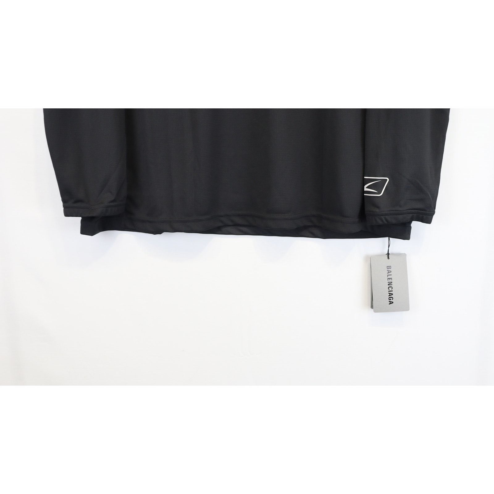 Balenciaga o1rshd1 Top L/S Bike Jersey in Black Size US S / EU 44-46 / 1 - 5 Thumbnail