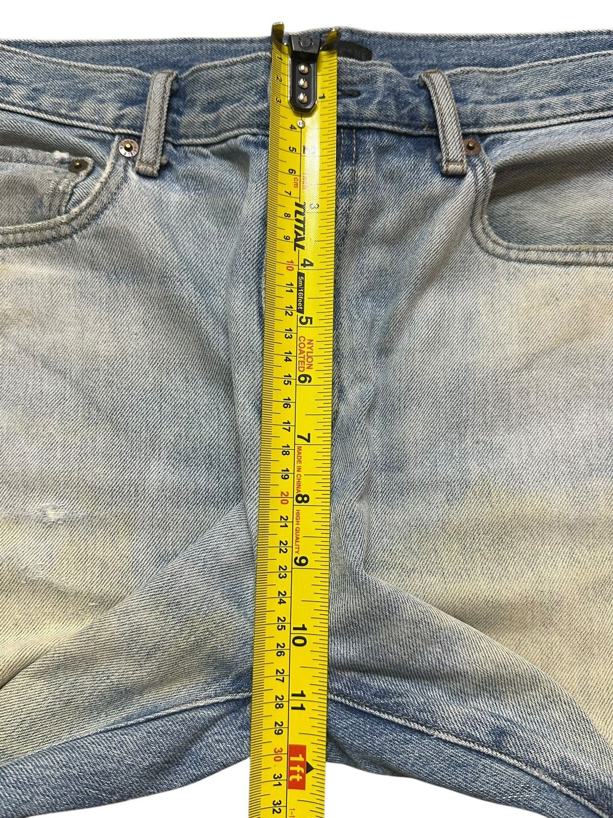Uniqlo Vintage Y2K Japanese Uniqlo Mud Wash Faded Distress Straight Size US 32 / EU 48 - 11 Thumbnail