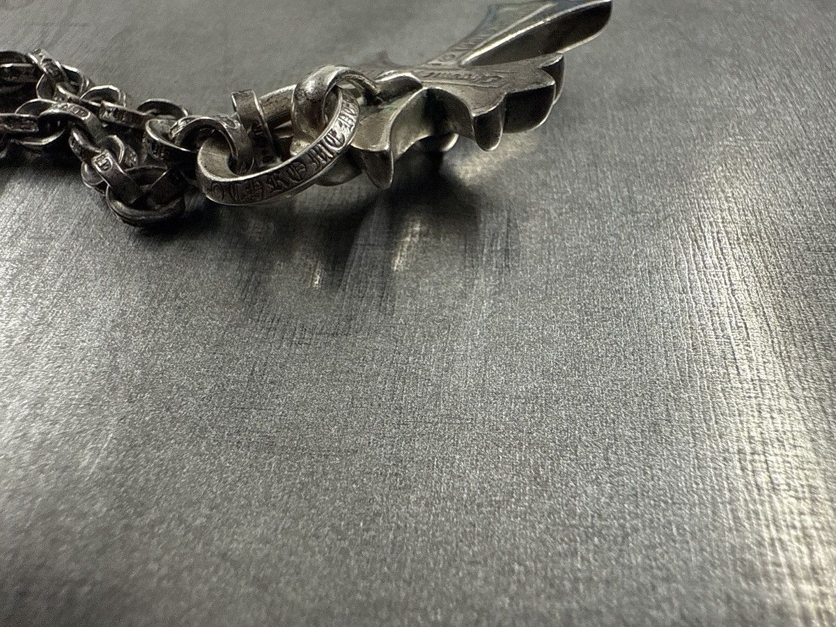 Chrome Hearts CHROME HEARTS SILVER SMALL CROSS PENDANT W PAPER CHAIN Size ONE SIZE - 6 Thumbnail