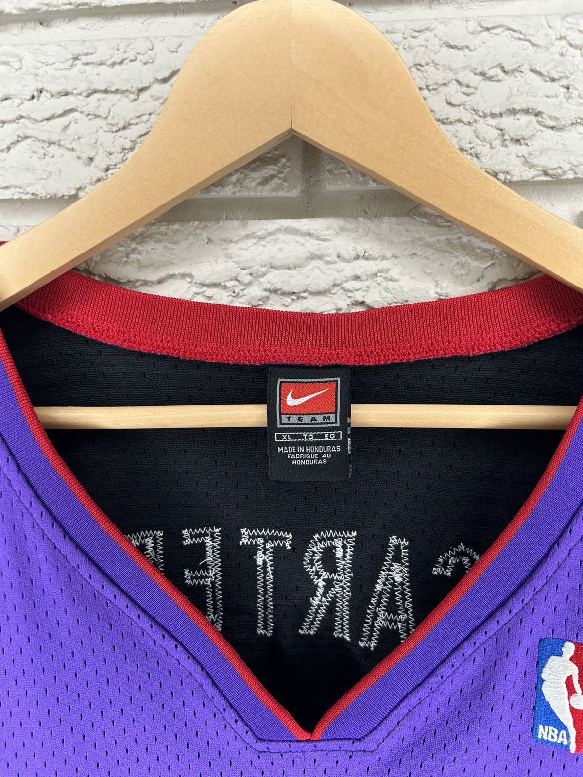 Nike Vintage 90s Nike Toronto Raptors Vince Carter Jersey Size US XL / EU 56 / 4 - 11 Thumbnail