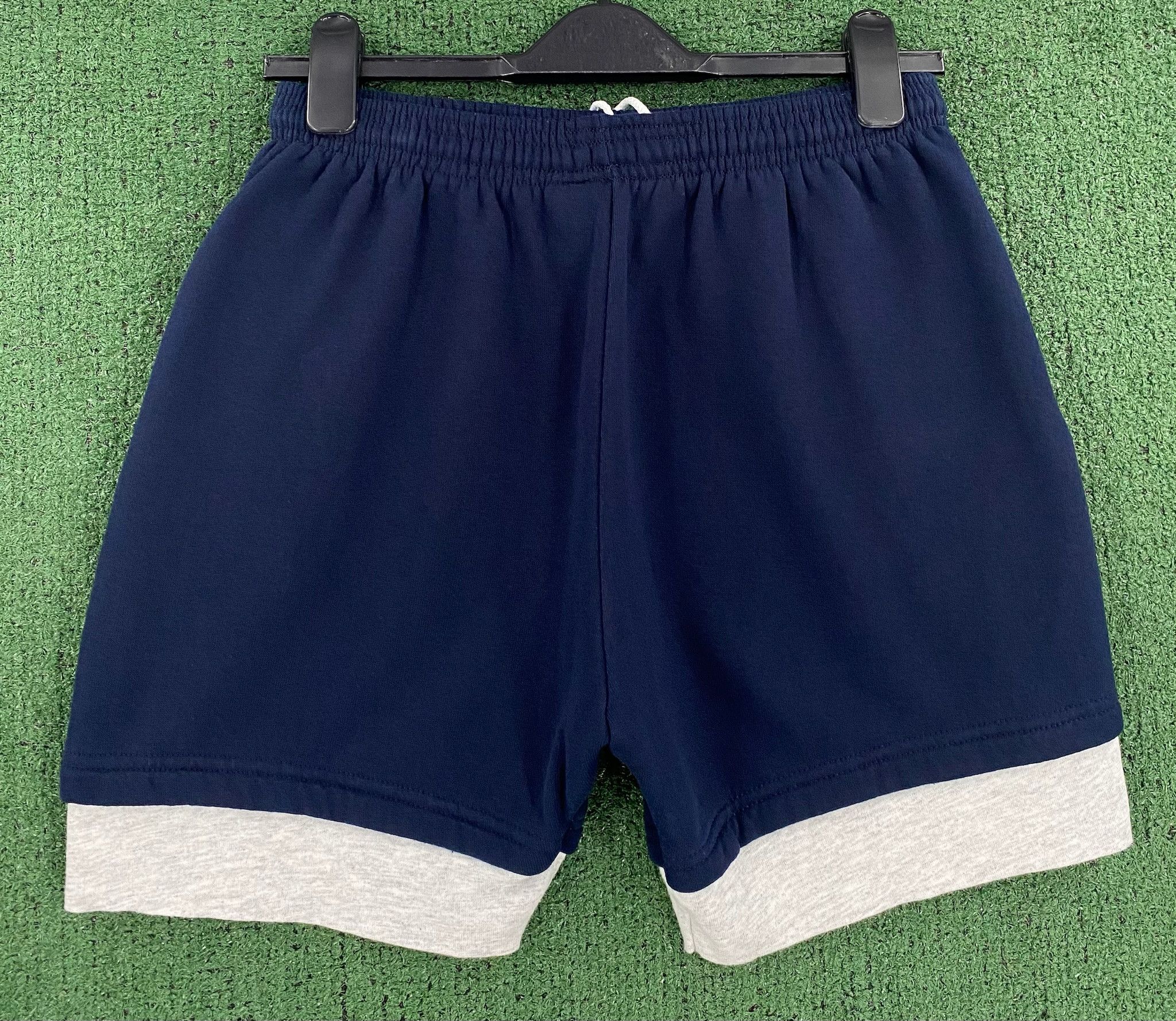Vintage 90’s 20/20 Sport Navy Gym Sweat Shorts Medium Size US 32 / EU 48 - 4 Thumbnail