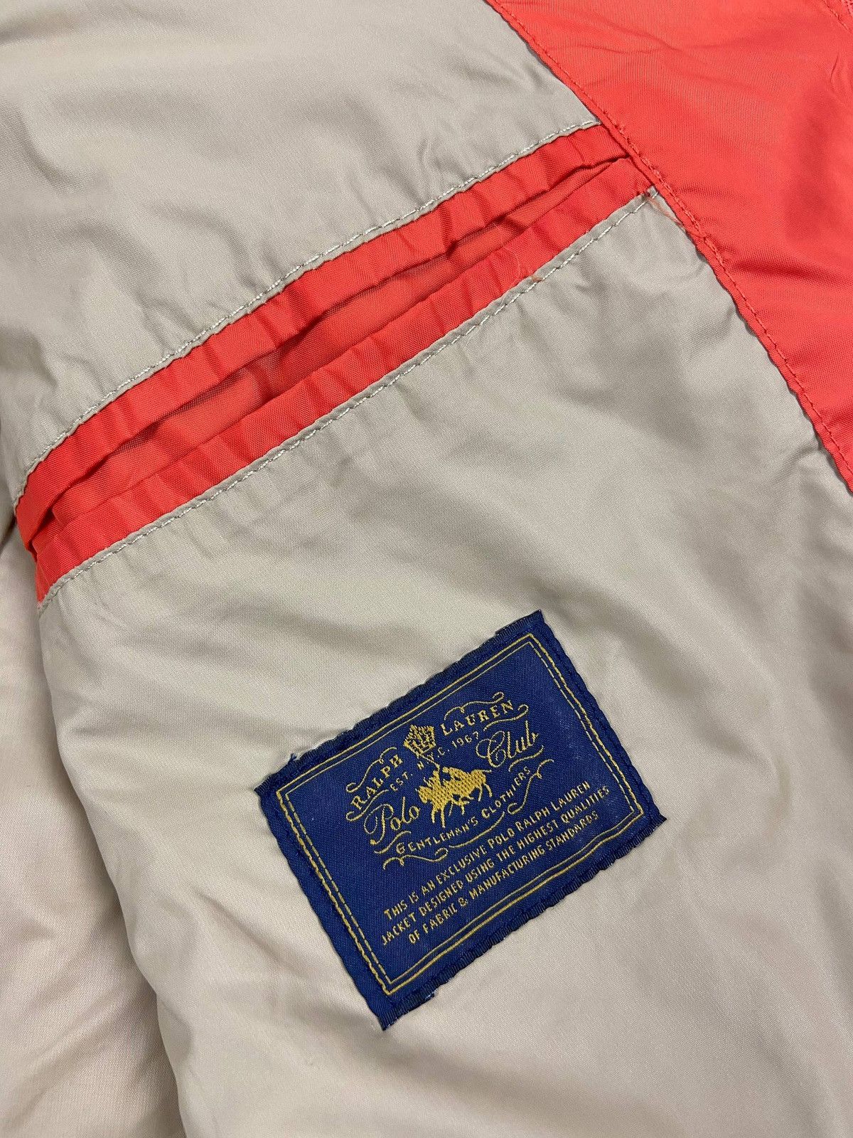 Polo Ralph Lauren Quilted Jacket Orange Lightweight Field Coat L Snap Zip Rare Size US L / EU 52-54 / 3 - 13 Thumbnail