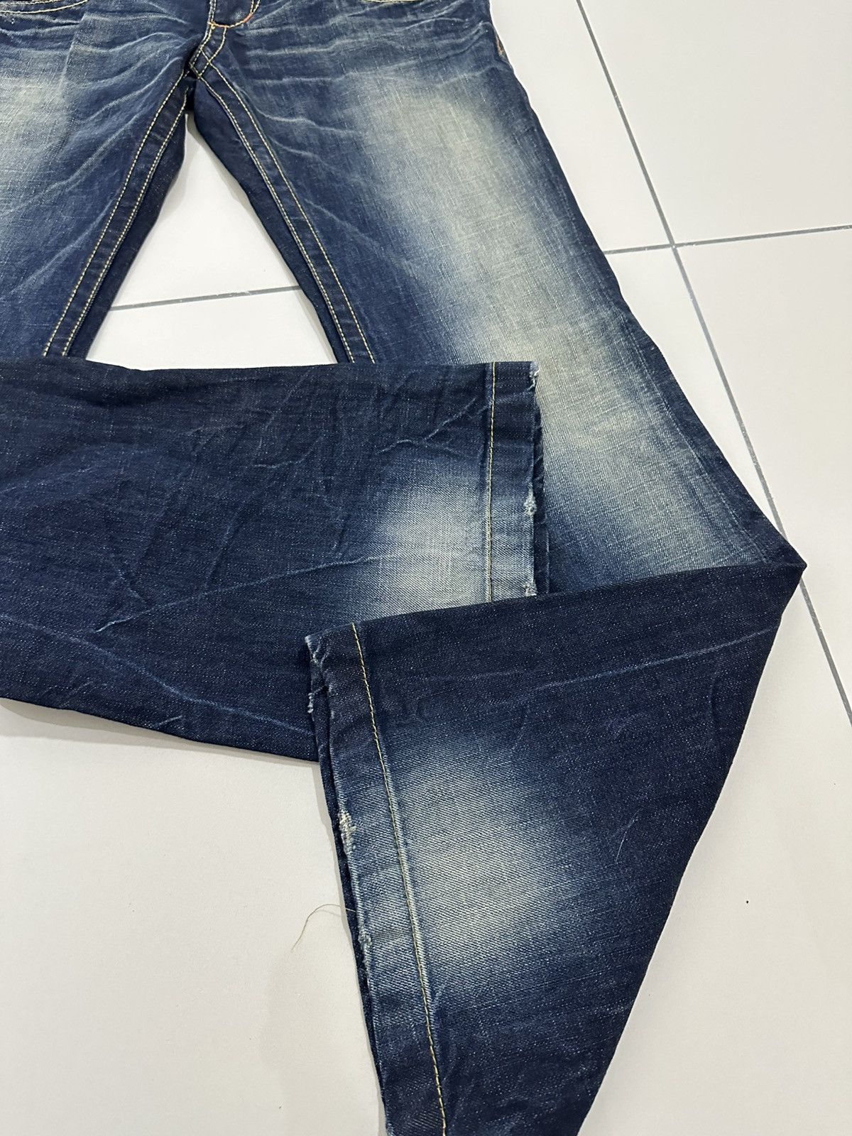 Hysteric Glamour × Japanese Brand × Tornado Mart Lolita Jeans Bootcut Design Size US 28 / EU 44 - 5 Thumbnail