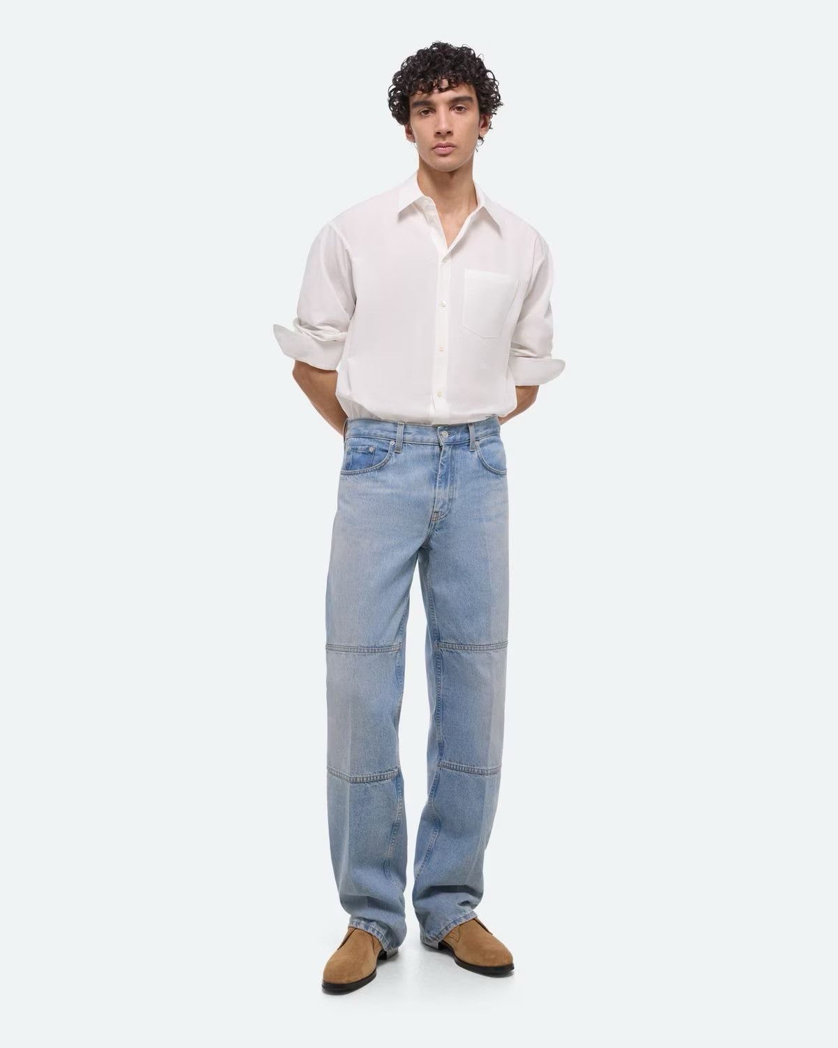 パンツ archive Helmut Lang Straight denim Vintage Archive Helmut Lang Distressed Jeans Size 32 Blue