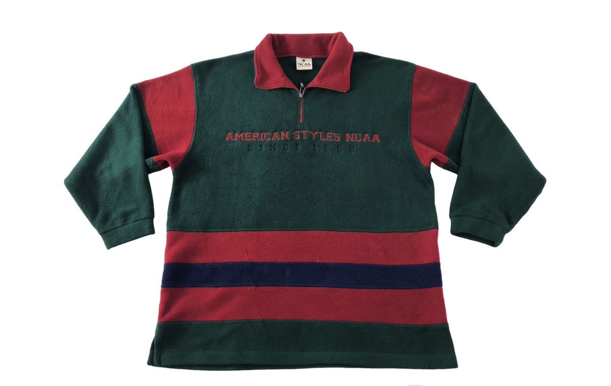 NCAA NCAA American Style Fleece Pull Over Half Zip Style Size US L / EU 52-54 / 3 - 1 Thumbnail