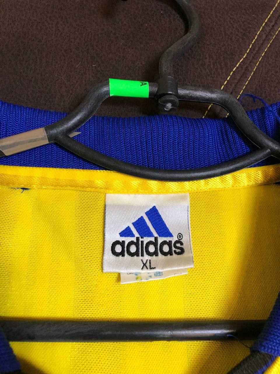 Adidas Rare Vintage Early 1994 90s Adidas Template Jersey Shirt Size US XL / EU 56 / 4 - 5 Thumbnail