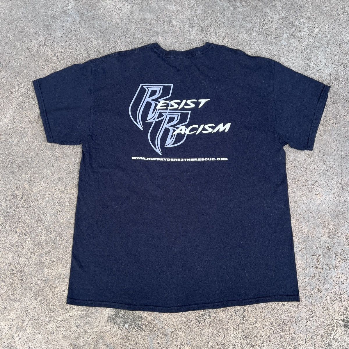 Rap Tees × Ruff Ryders × Vintage Vintage Y2K Ruff Ryders Rescue Promo Tee XL Size US XL / EU 56 / 4 - 5 Thumbnail