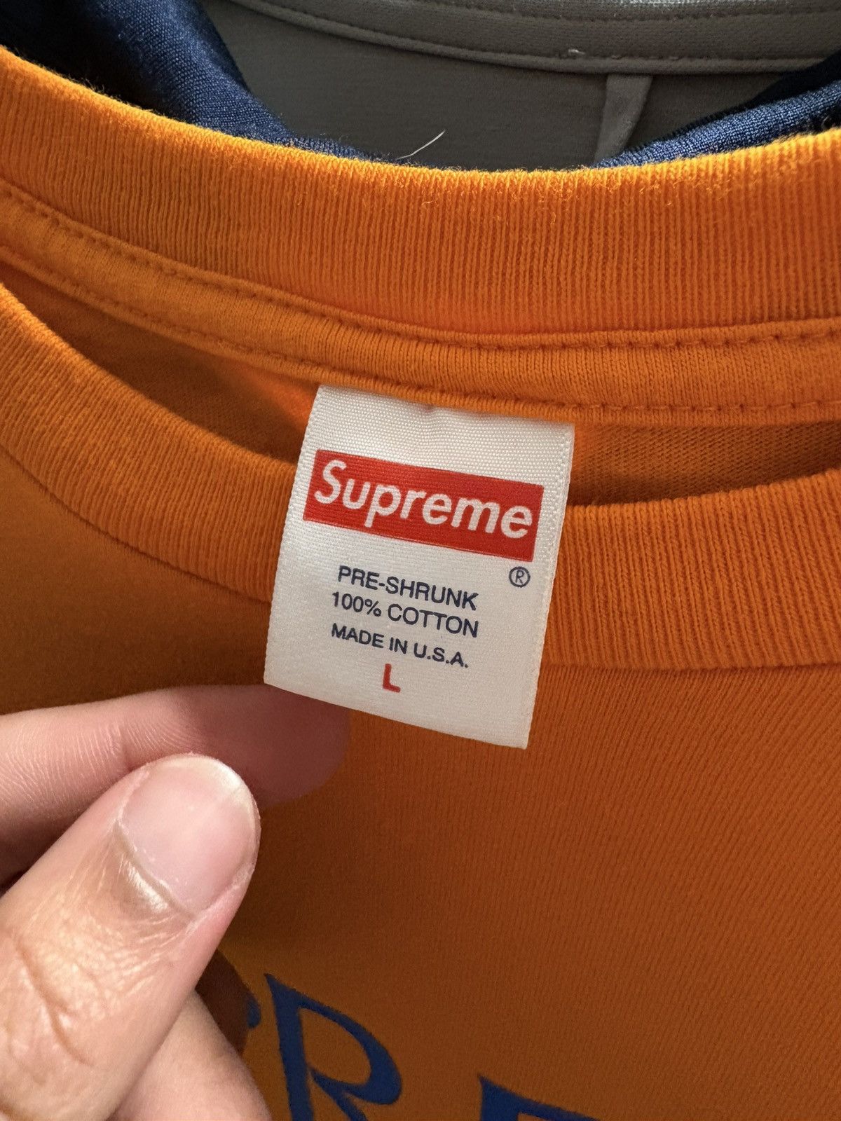 Supreme Supreme tee Size US L / EU 52-54 / 3 - 2 Thumbnail