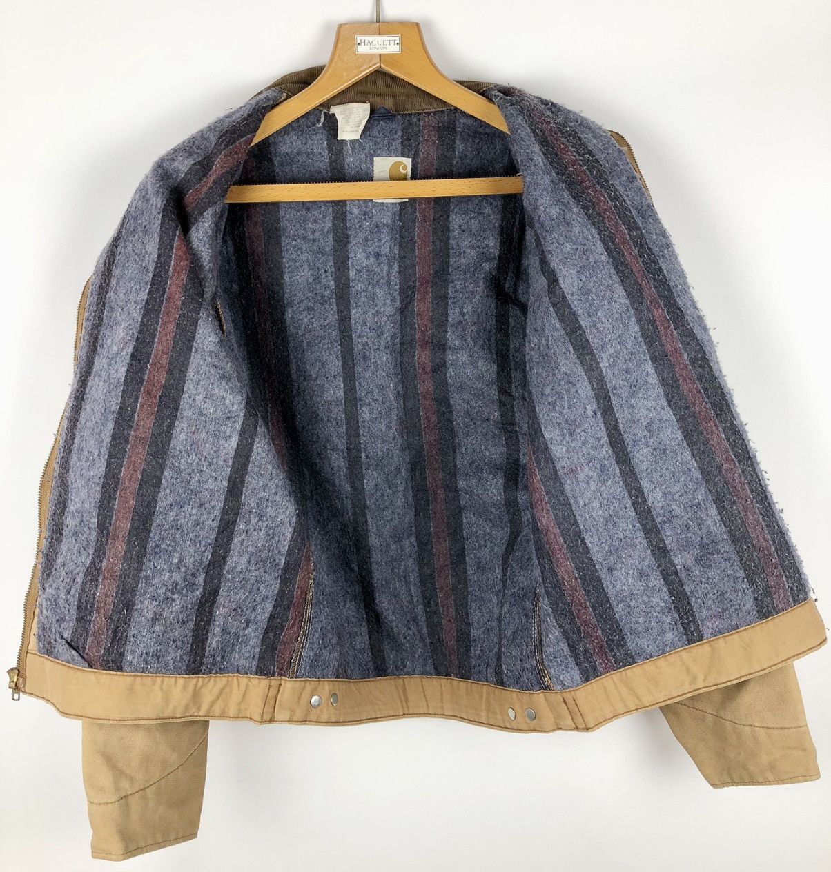 Carhartt × Vintage TRUE VTG 80s Carhartt Duck Canvas Detroit Work Jacket Size US L / EU 52-54 / 3 - 16 Thumbnail