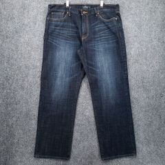 Lucky Brand Triumph Jeans Mens 40x32 Mid-Rise 361 Vintage Straight Black  Denim