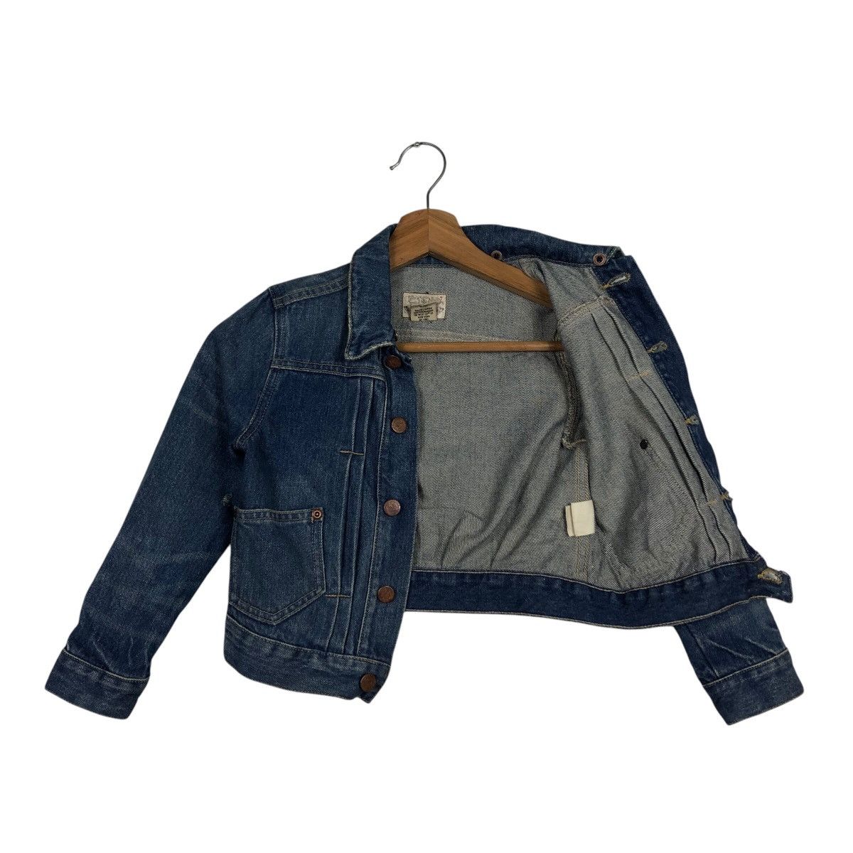 Ralph Lauren 📌For Kids 📌 Vintage Denim Jacket Ralph Lauren Size US XXS / EU 40 - 12 Thumbnail