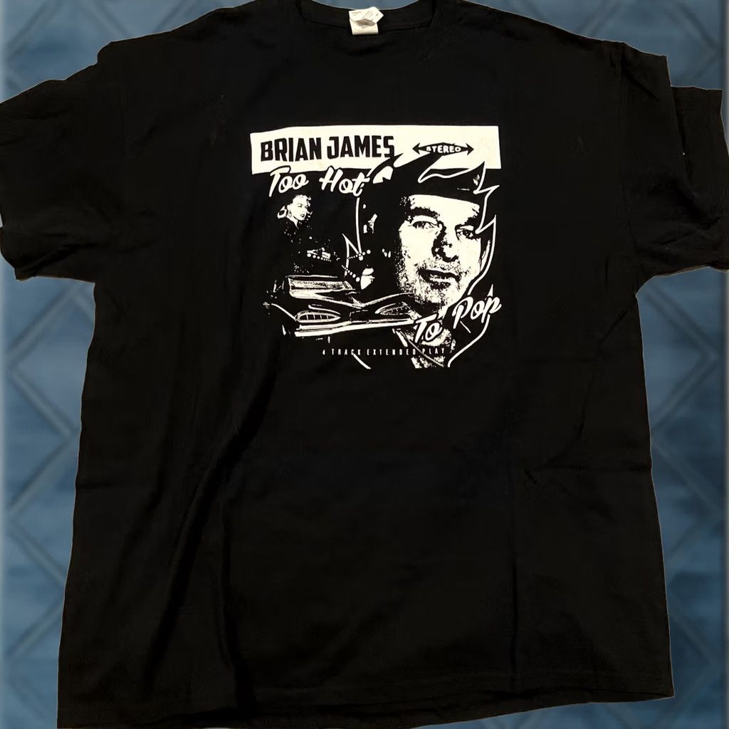Gildan VINTAGE NWOT Too Hot T Shirt The Damned/Lords New Church XL Black 90s Band Metal Mens T-Shirt Size US XL / EU 56 / 4 - 1 Thumbnail